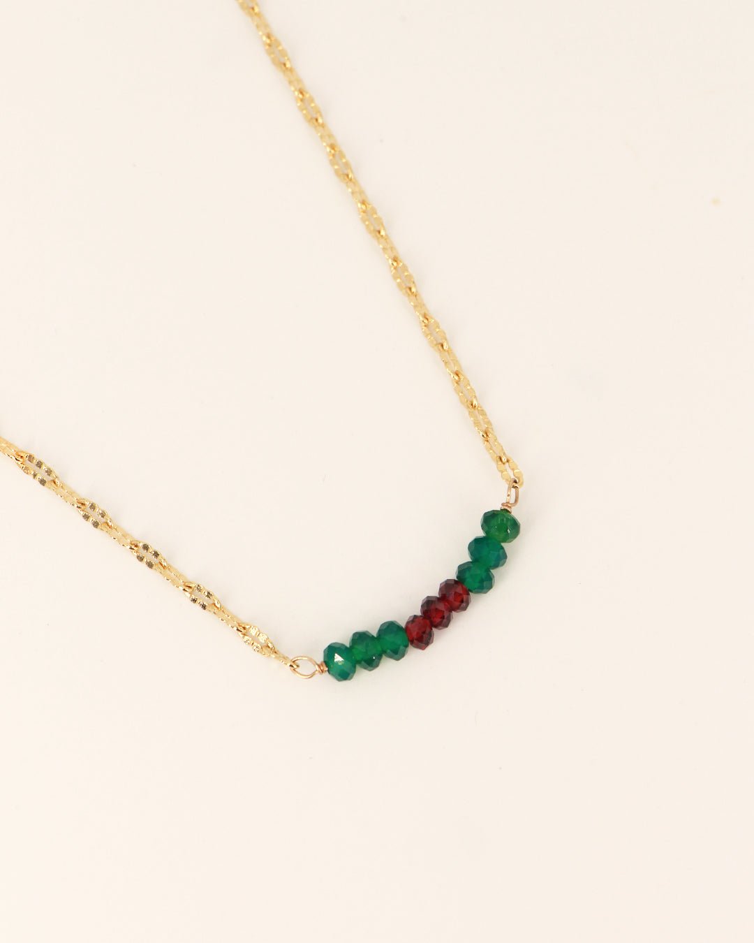 Necklace NILAI Green