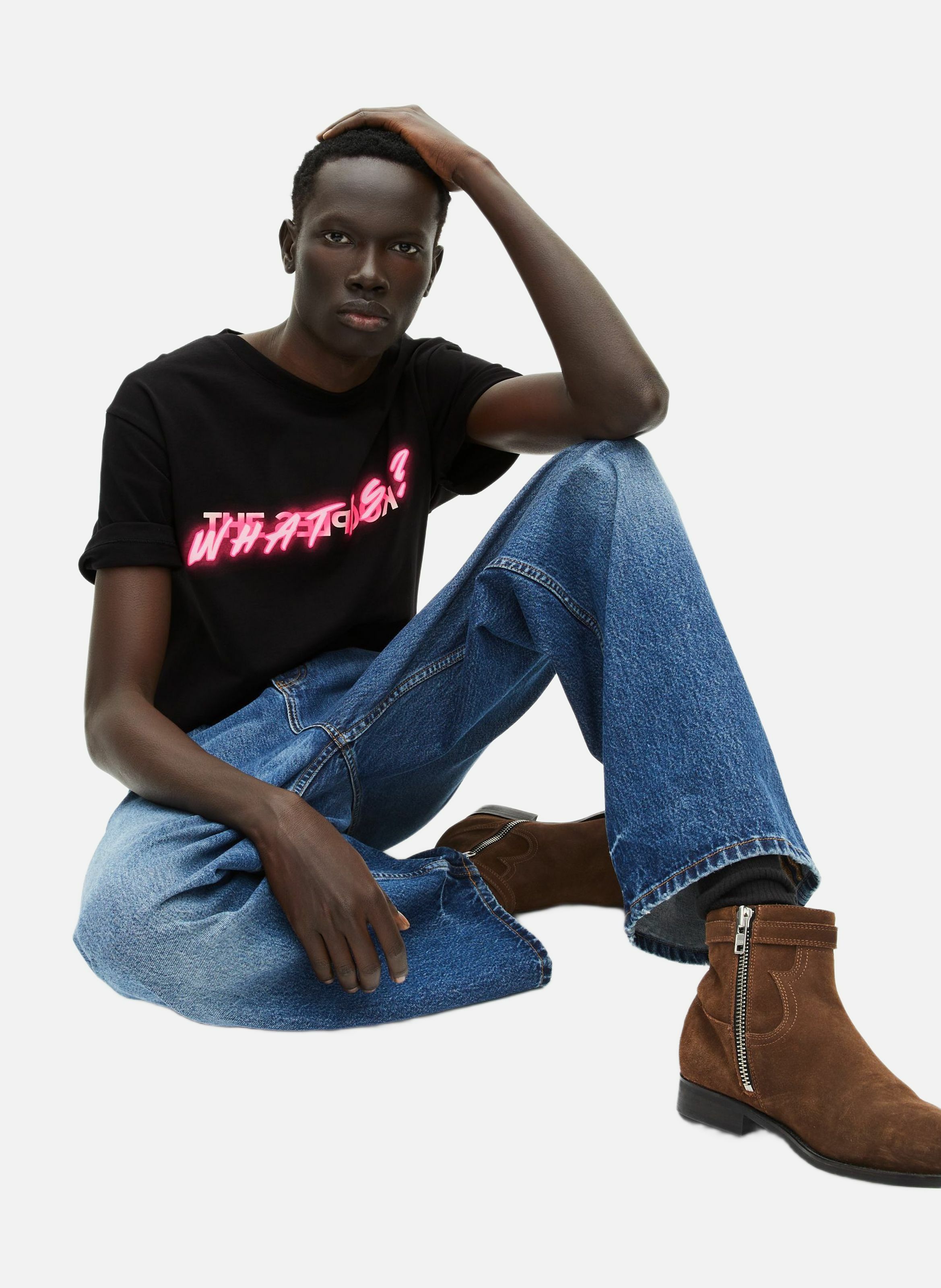 T-shirt THE KOOPLES Black