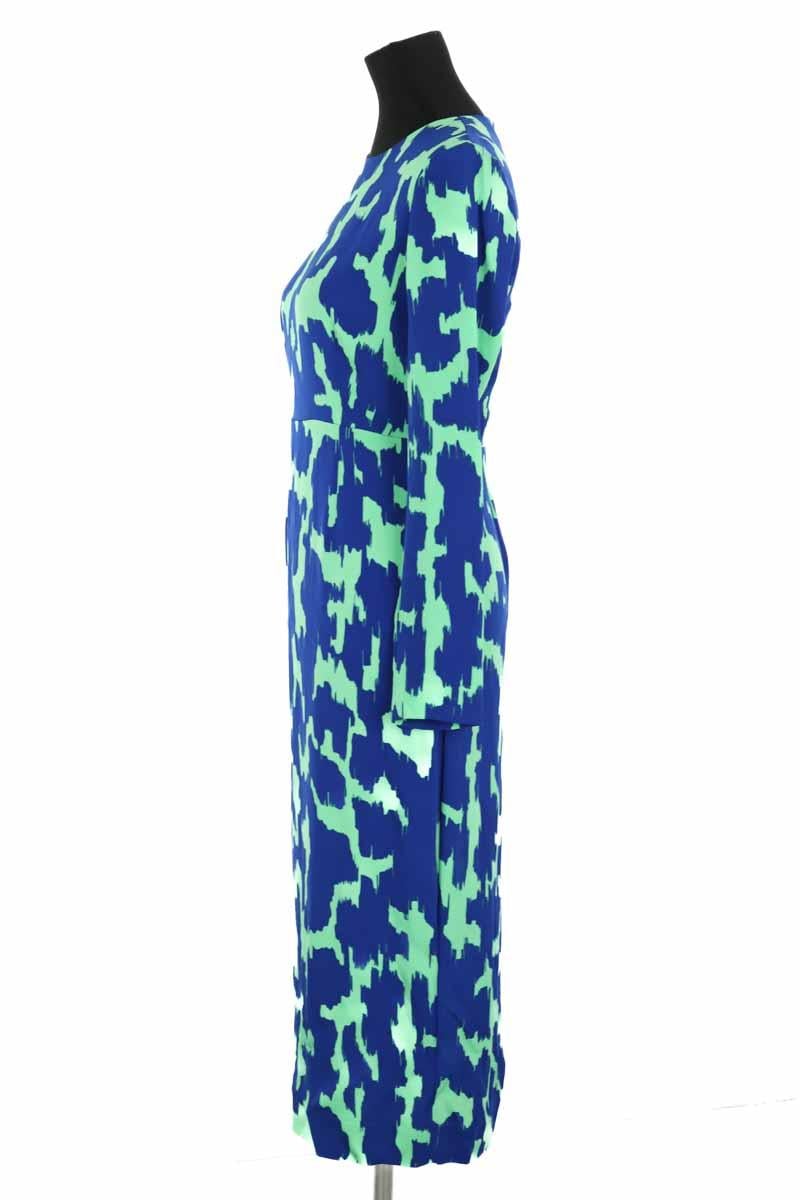 Blue dress DIANE VON FURSTENBERG - Seconde Main Blue
