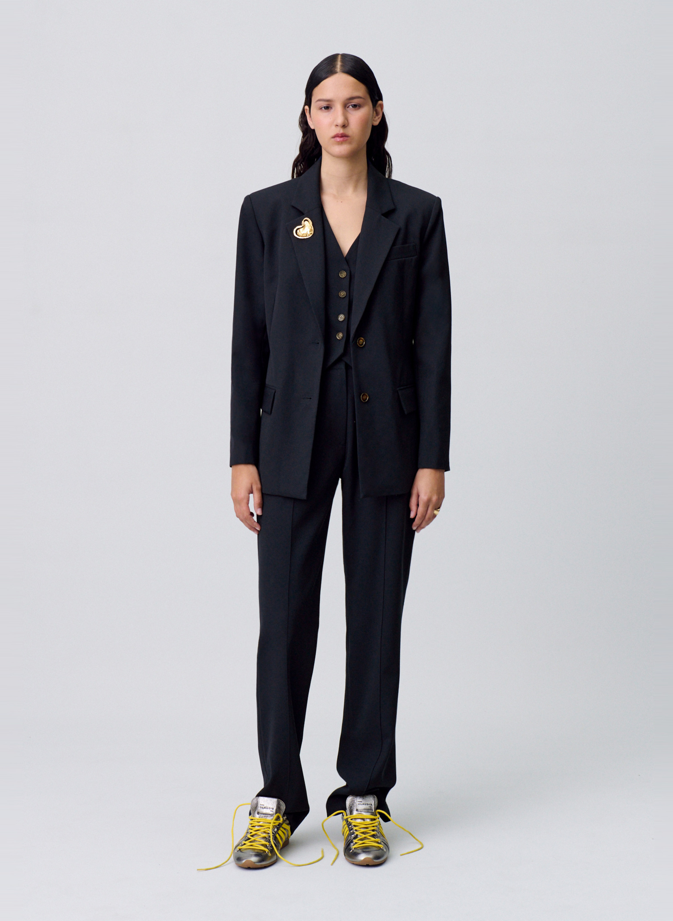 Veste de tailleur CLAUDIE PIERLOT Bleu