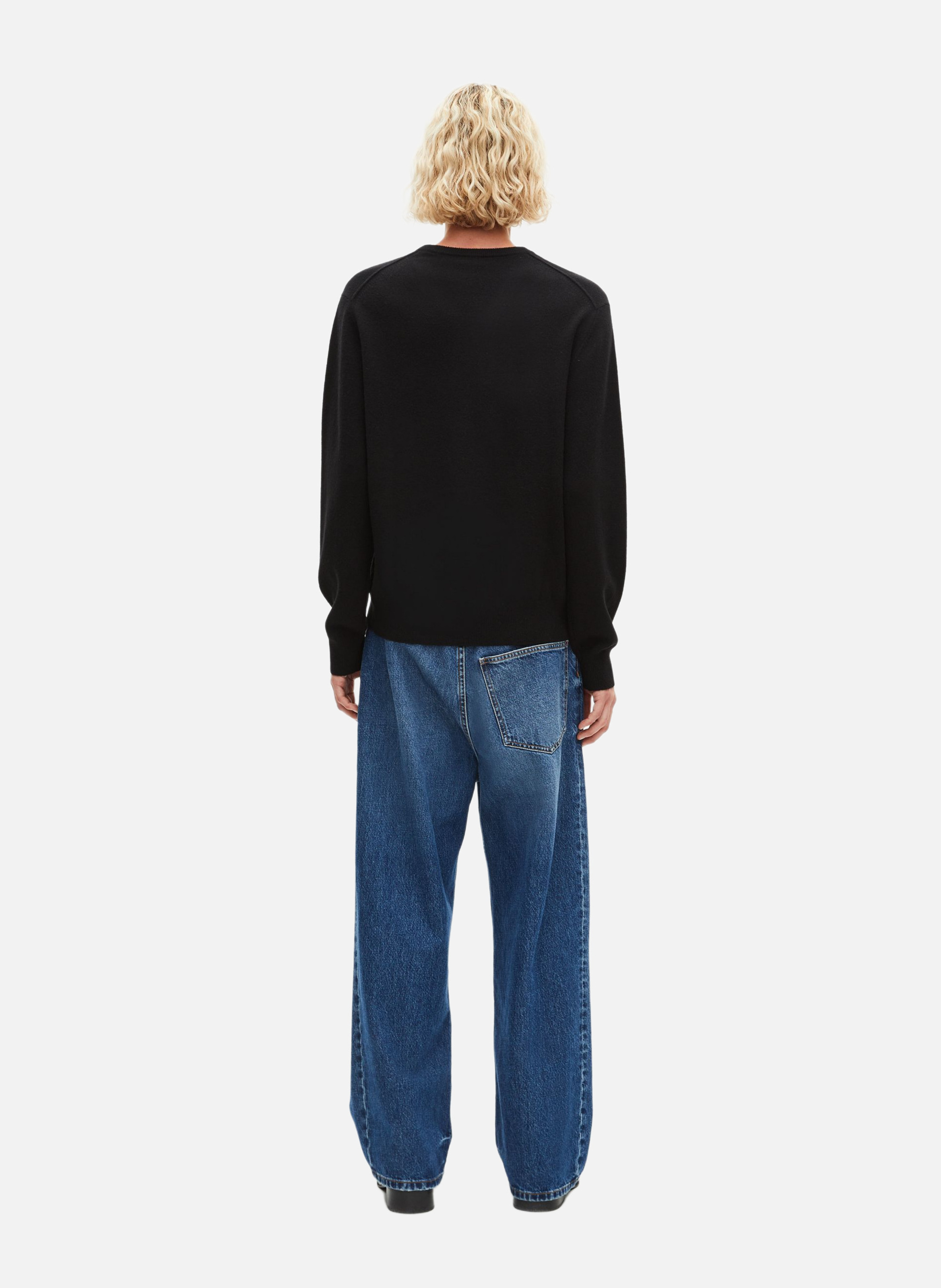 Cashmere sweater Black