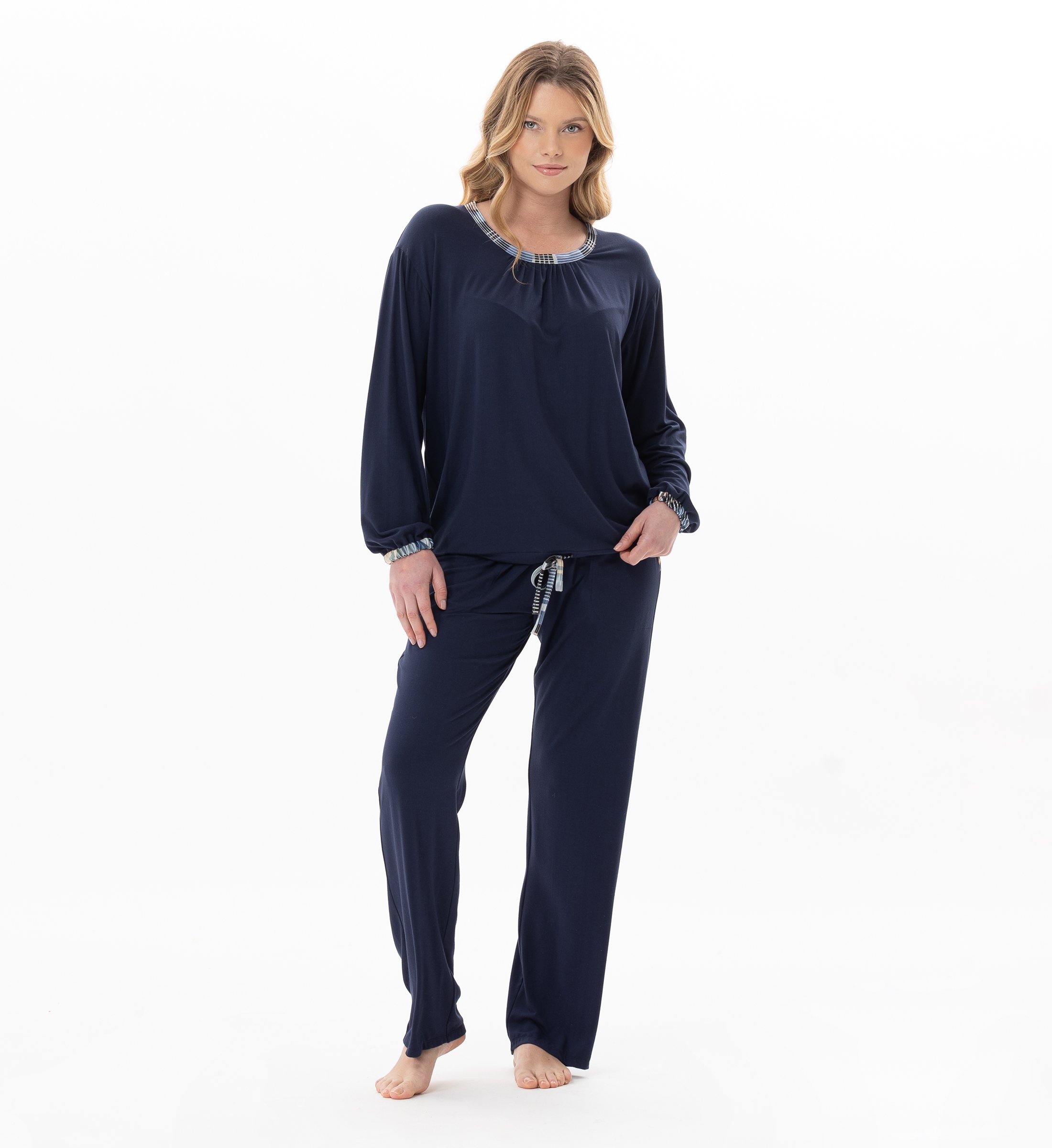 Jersey pajamas LE CHAT Blue