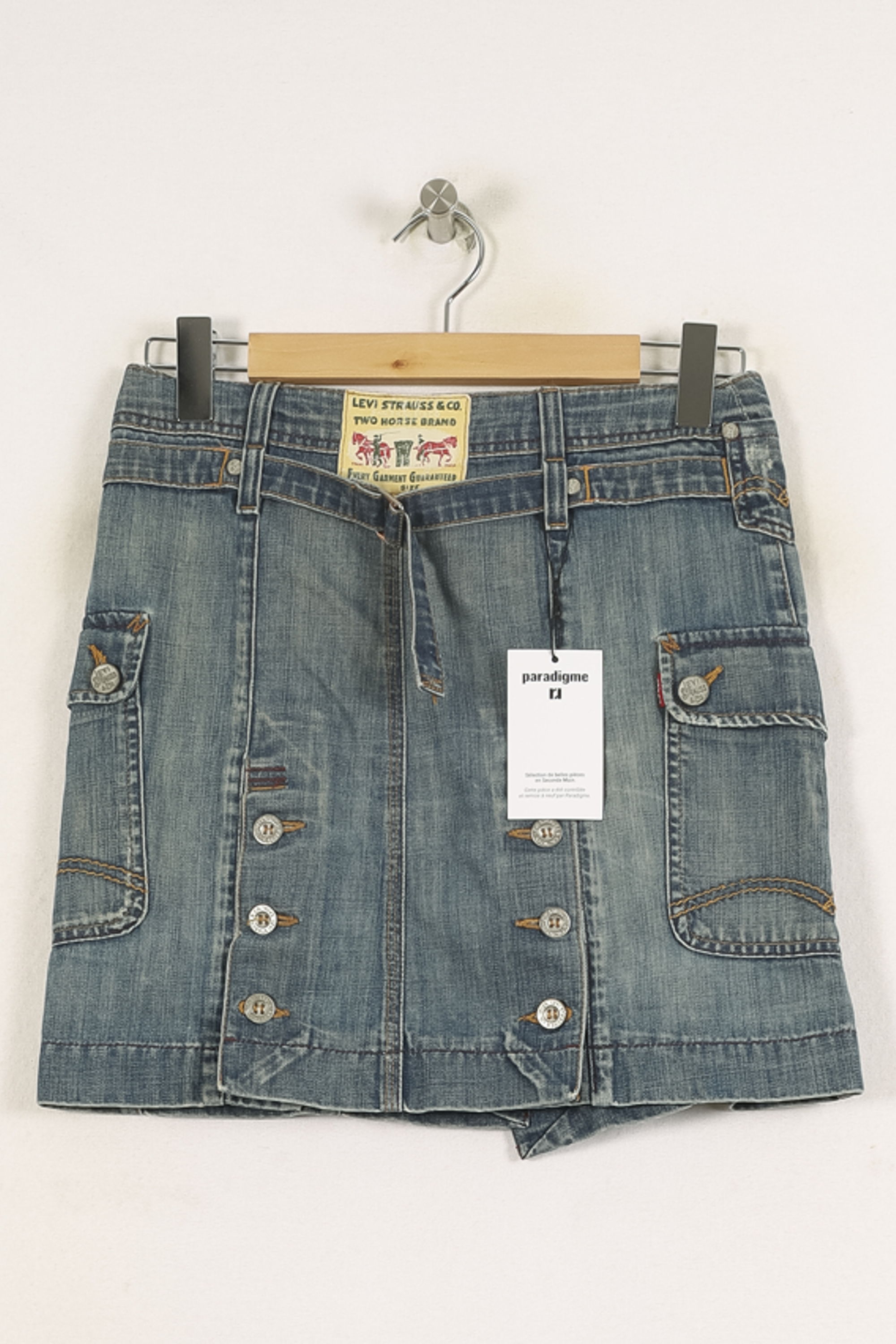 Short & midi skirt LEVI'S - Seconde main Blue