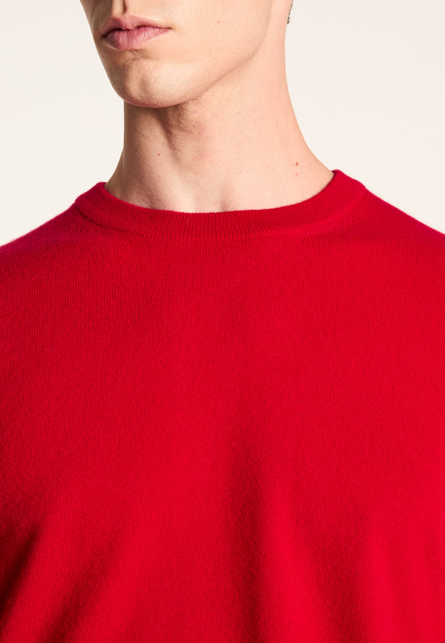 Cashmere sweater MAISON MONTAGUT Red