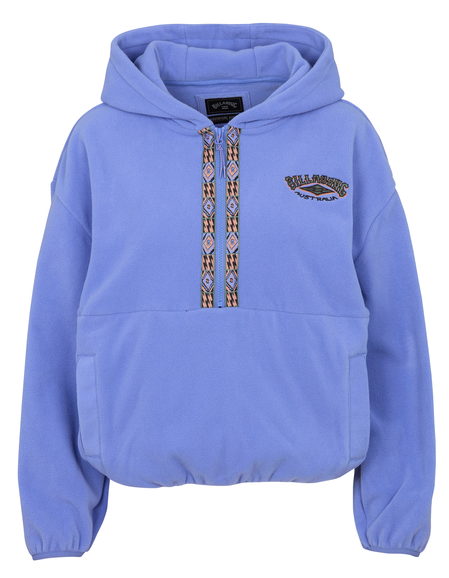 Polaire à capuche BILLABONG Bleu