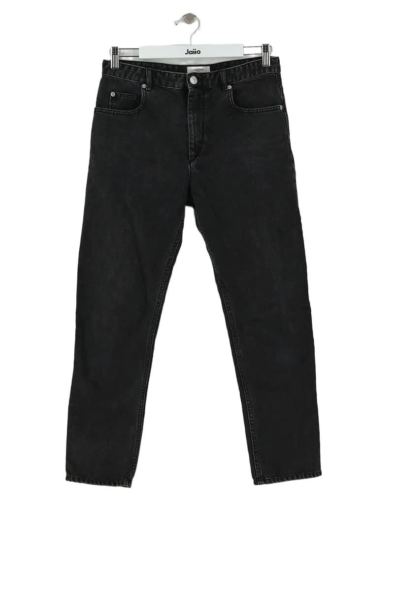 - Straight-leg jeans
- 5 pockets
- Straight cut
- Faded effect ISABEL MARANT ÉTOILE - SECONDE MAIN Black