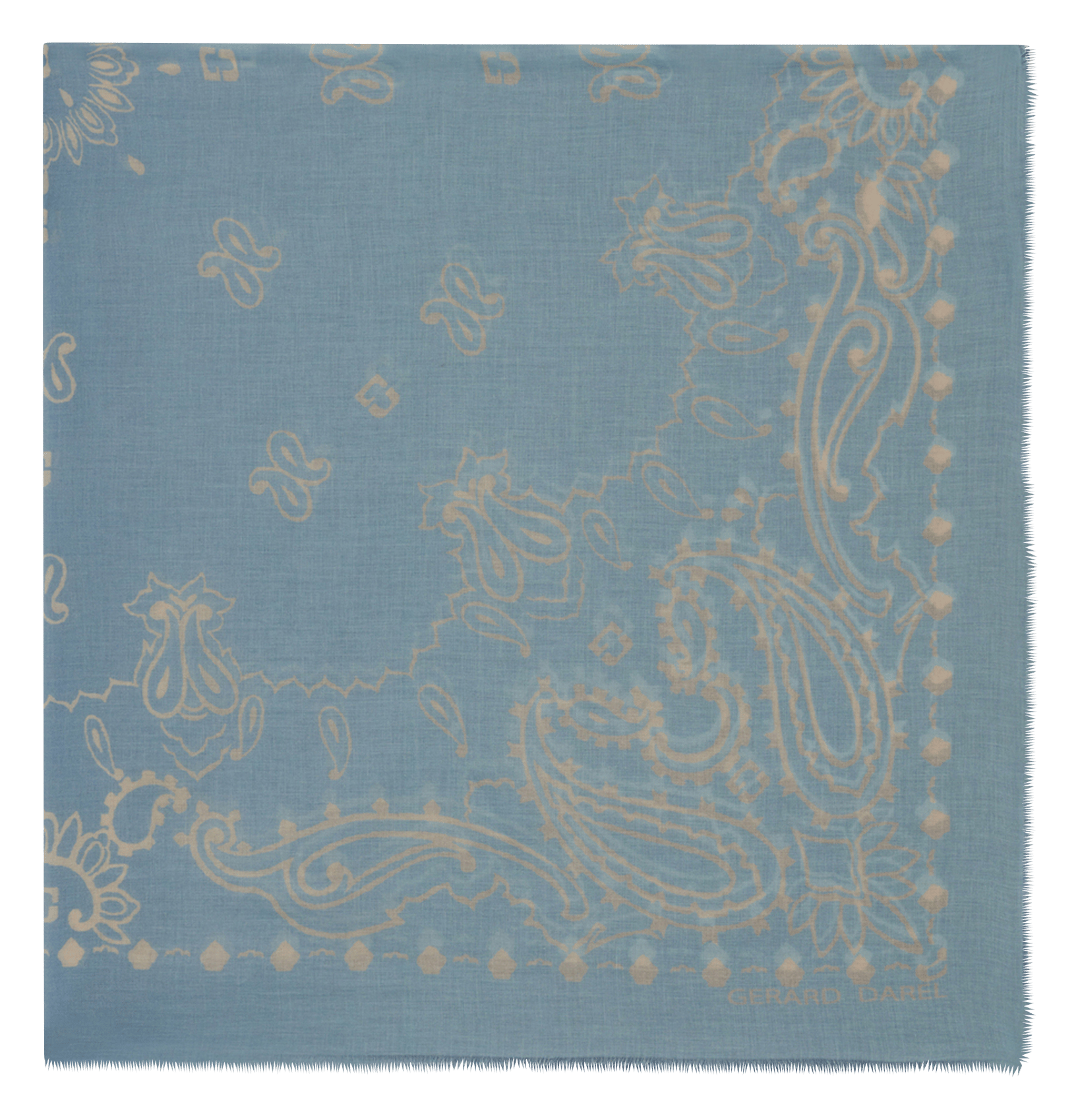Cotton square scarf GERARD DAREL
