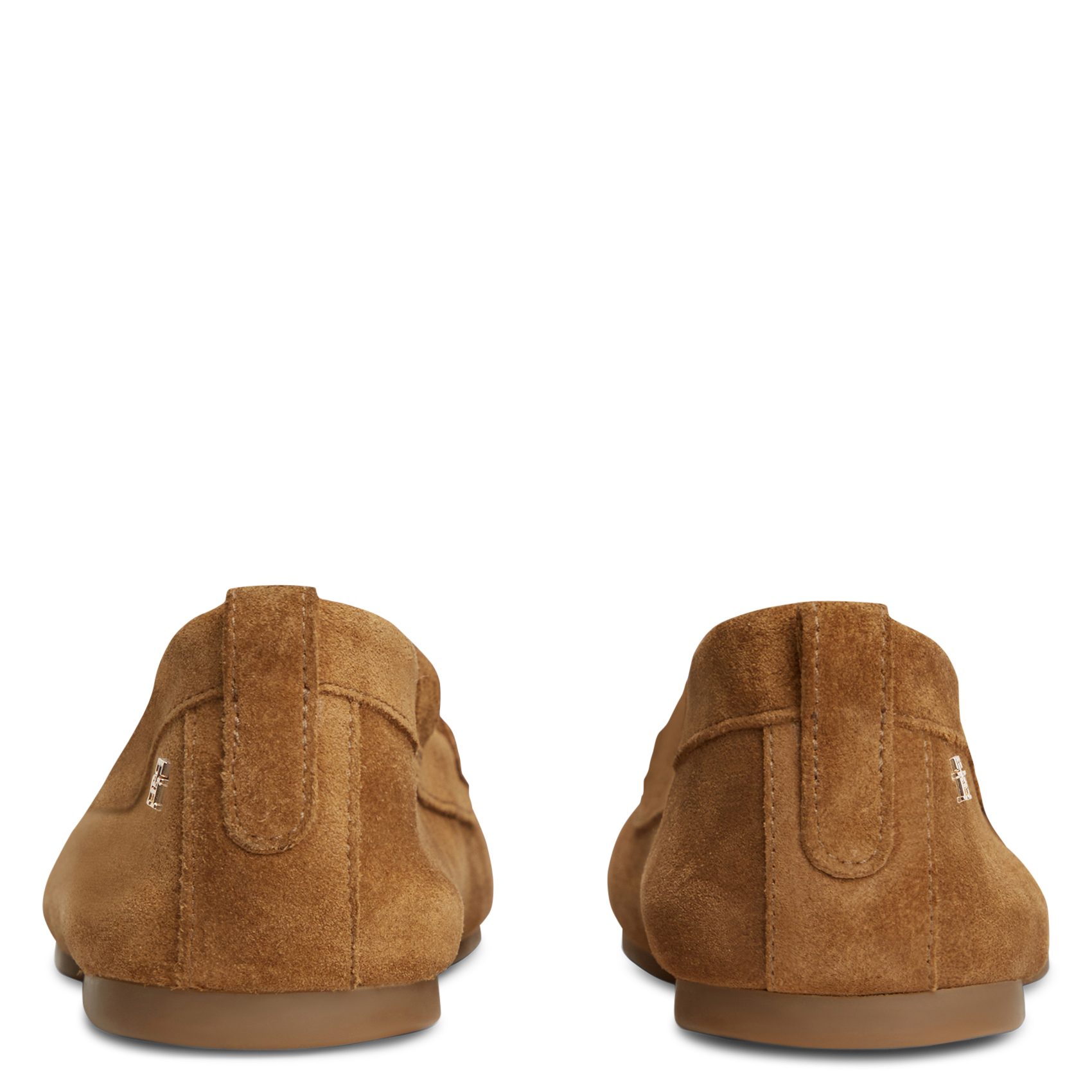 Leren loafers TOMMY HILFIGER Bruin