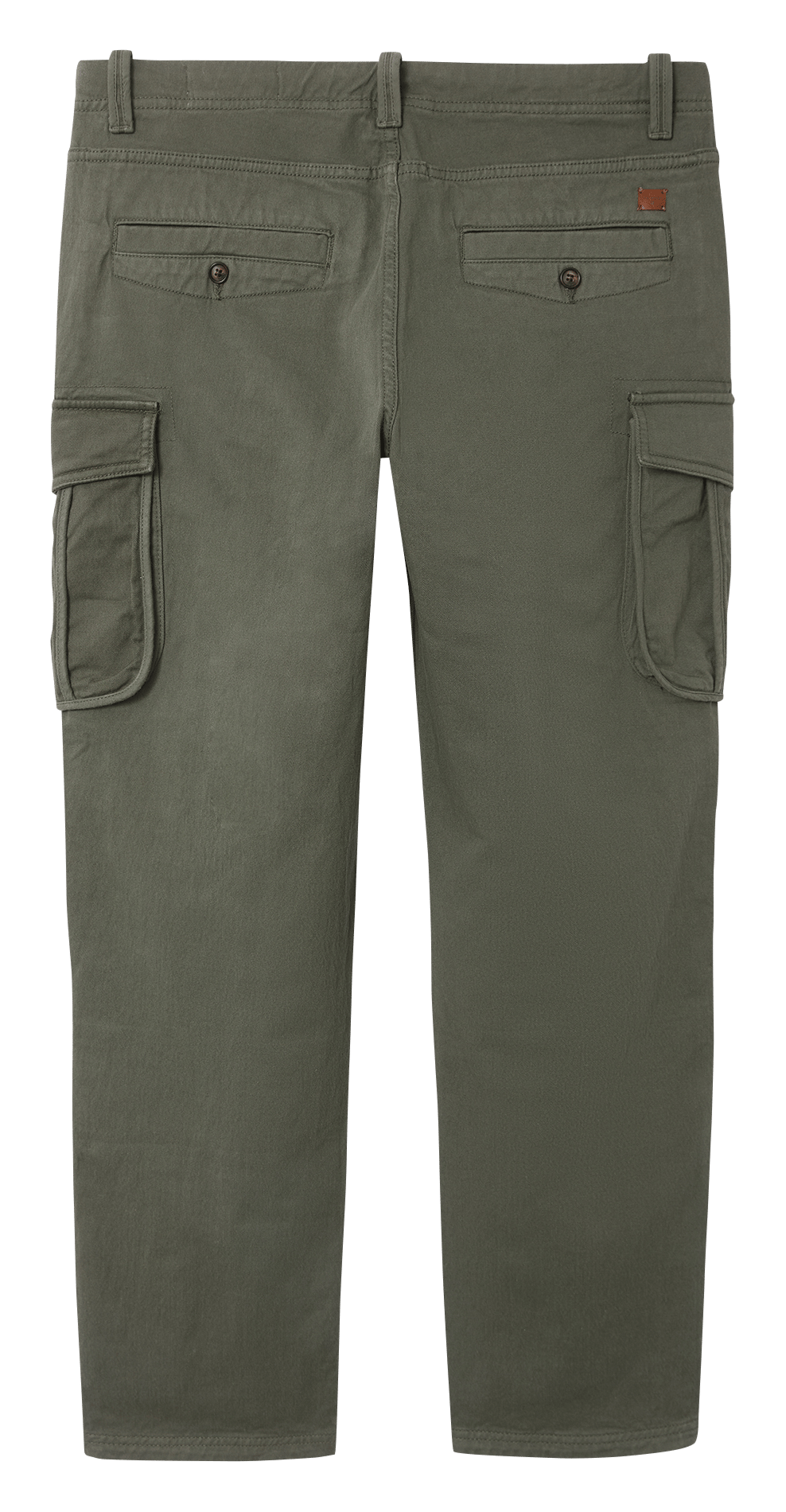 Straight-fit jeans van katoenmix CHEVIGNON Kaki