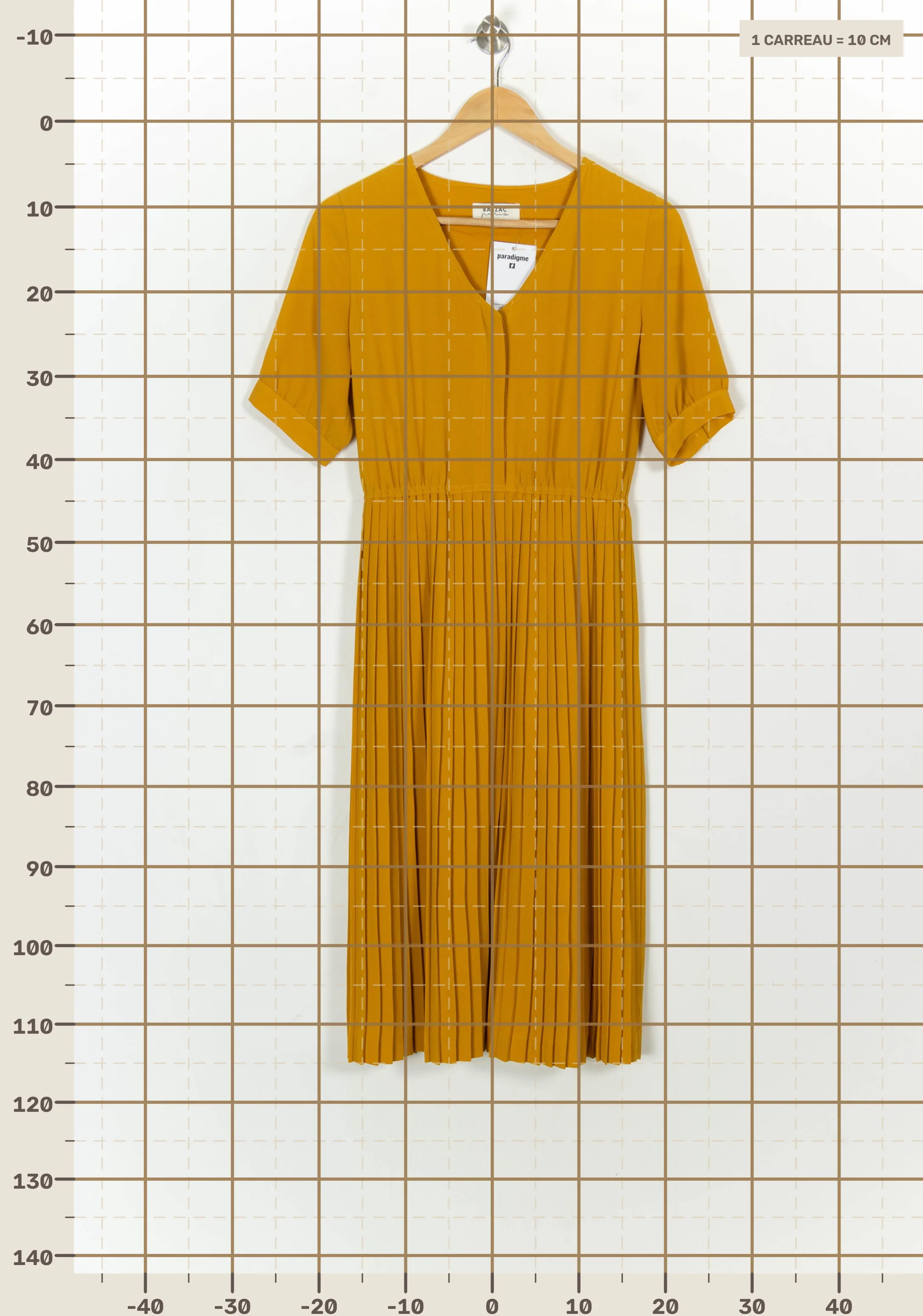 Robe courte & midi BALZAC PARIS - Seconde Main Jaune
