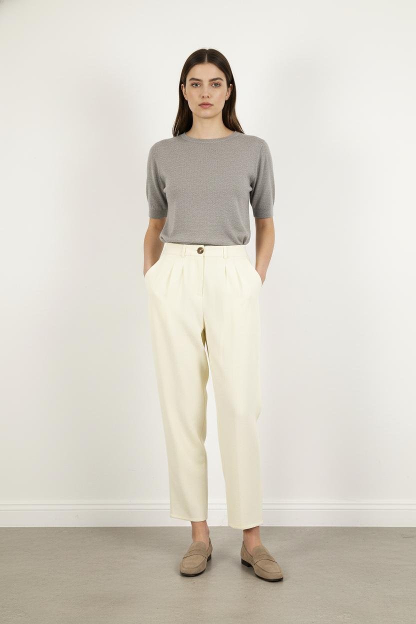 Pants MAKE MY LEMONADE - Seconde Main White