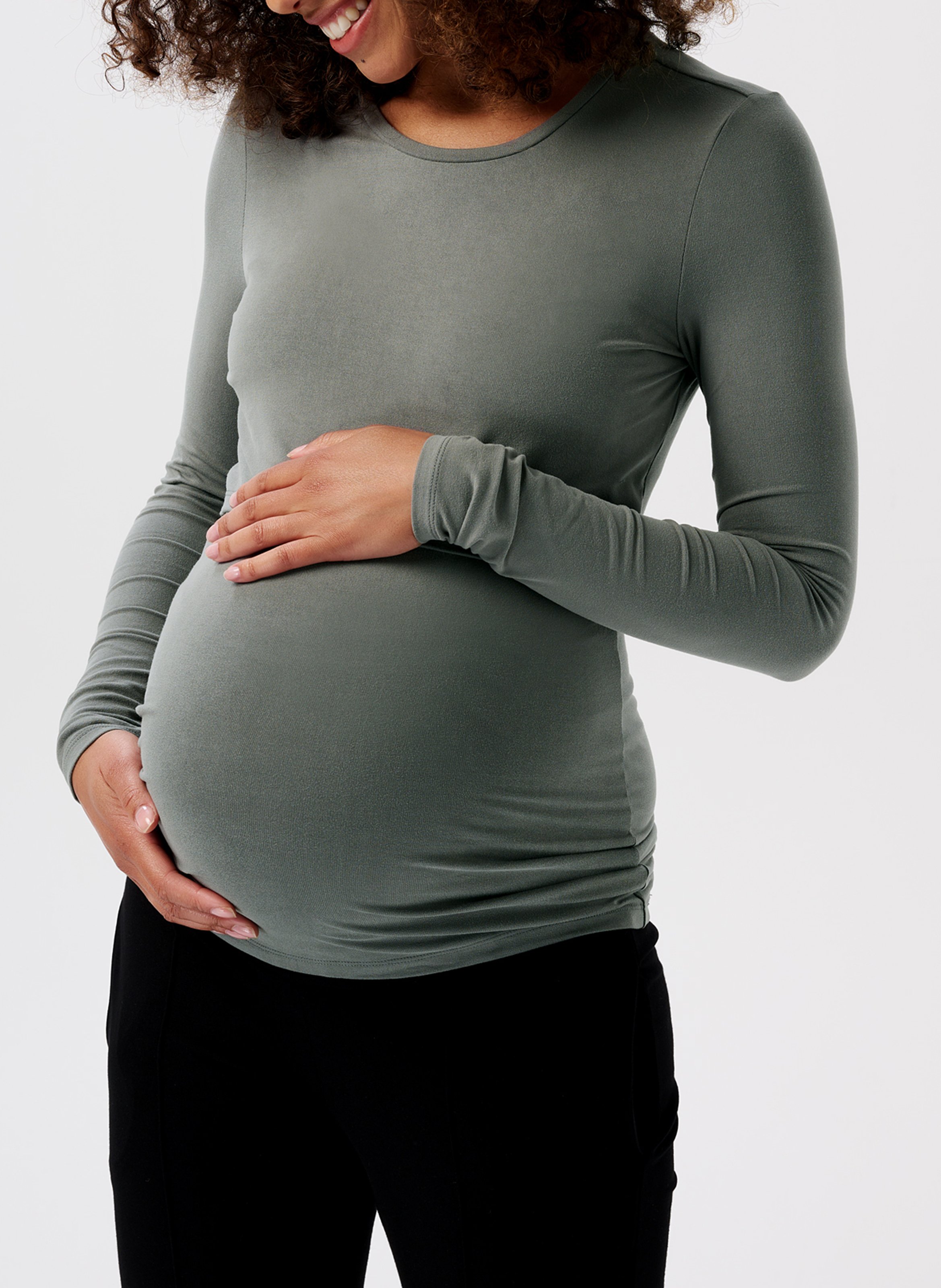 Tee-shirt col rond d'allaitement  NOPPIES Vert