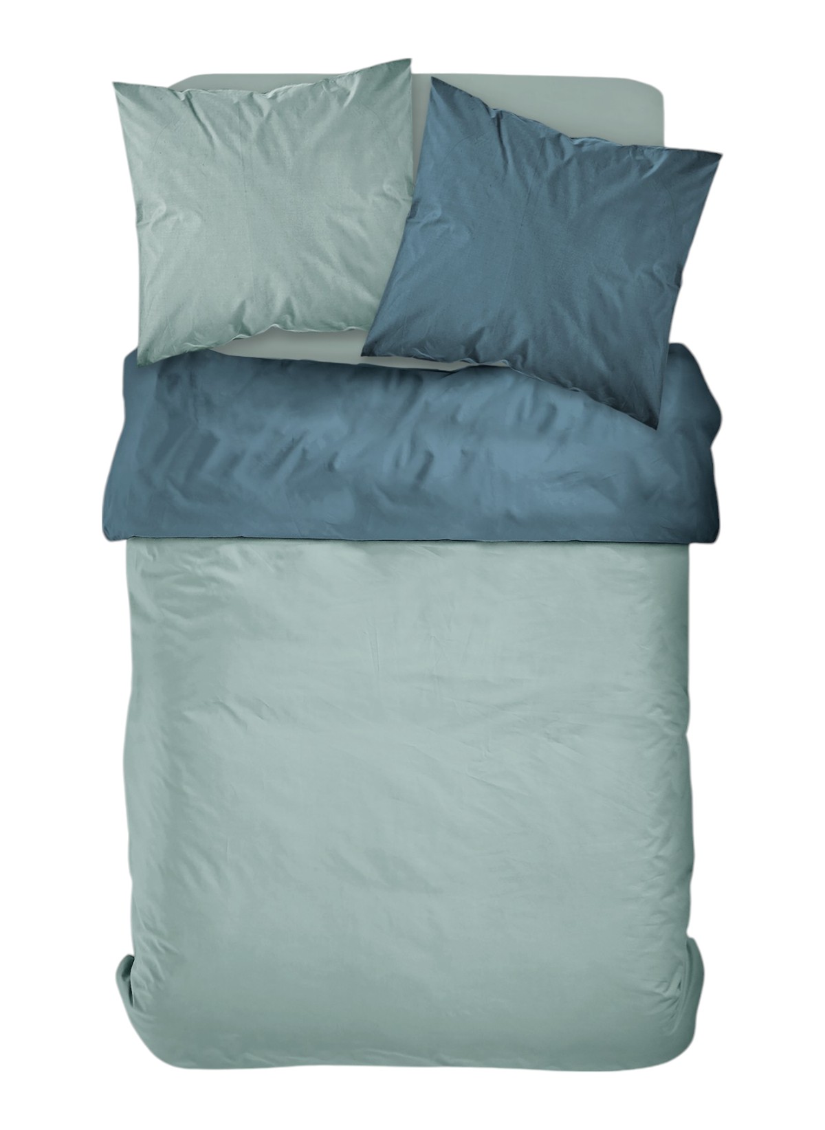 Cotton bedding set TODAY LINGE DE MAISON Blue
