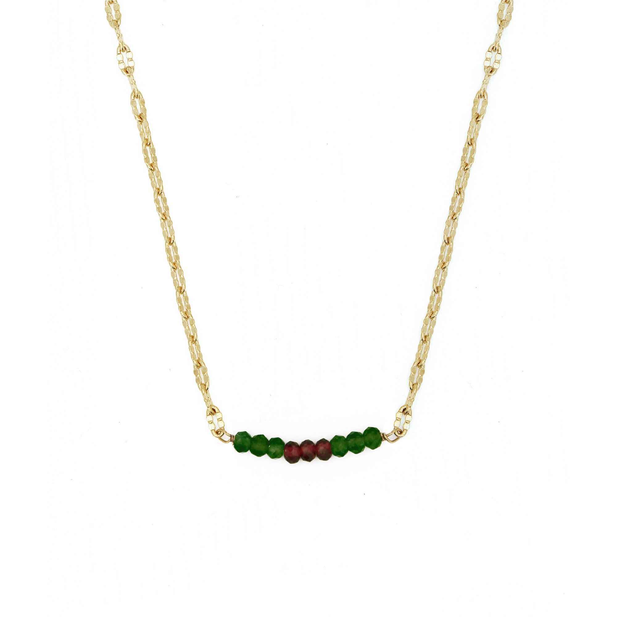 Necklace NILAI Green