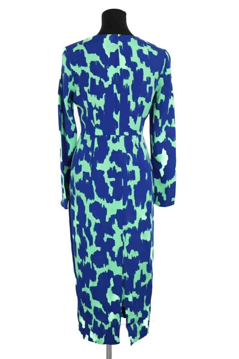 Blue dress DIANE VON FURSTENBERG - Seconde Main Blue