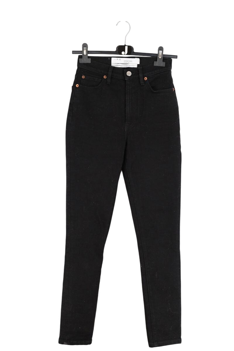 Cotton straight jeans IRO - Seconde Main Black