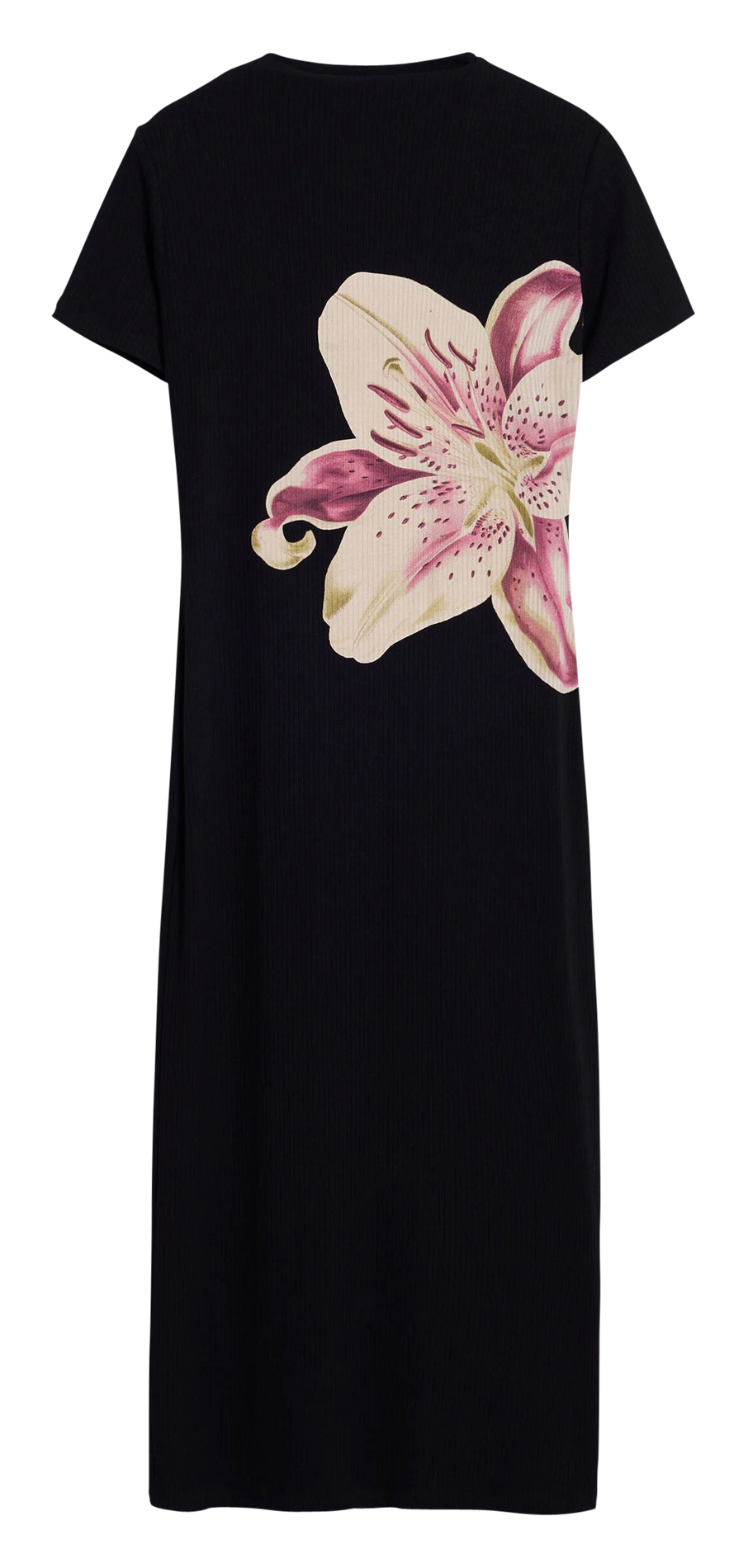 Robe longue imprimée DESIGUAL Noir