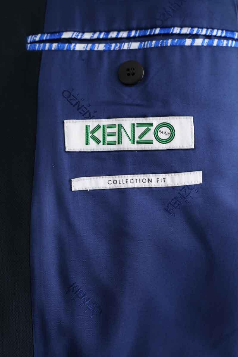 Voile and crochet dress KENZO - SECONDE MAIN Blue