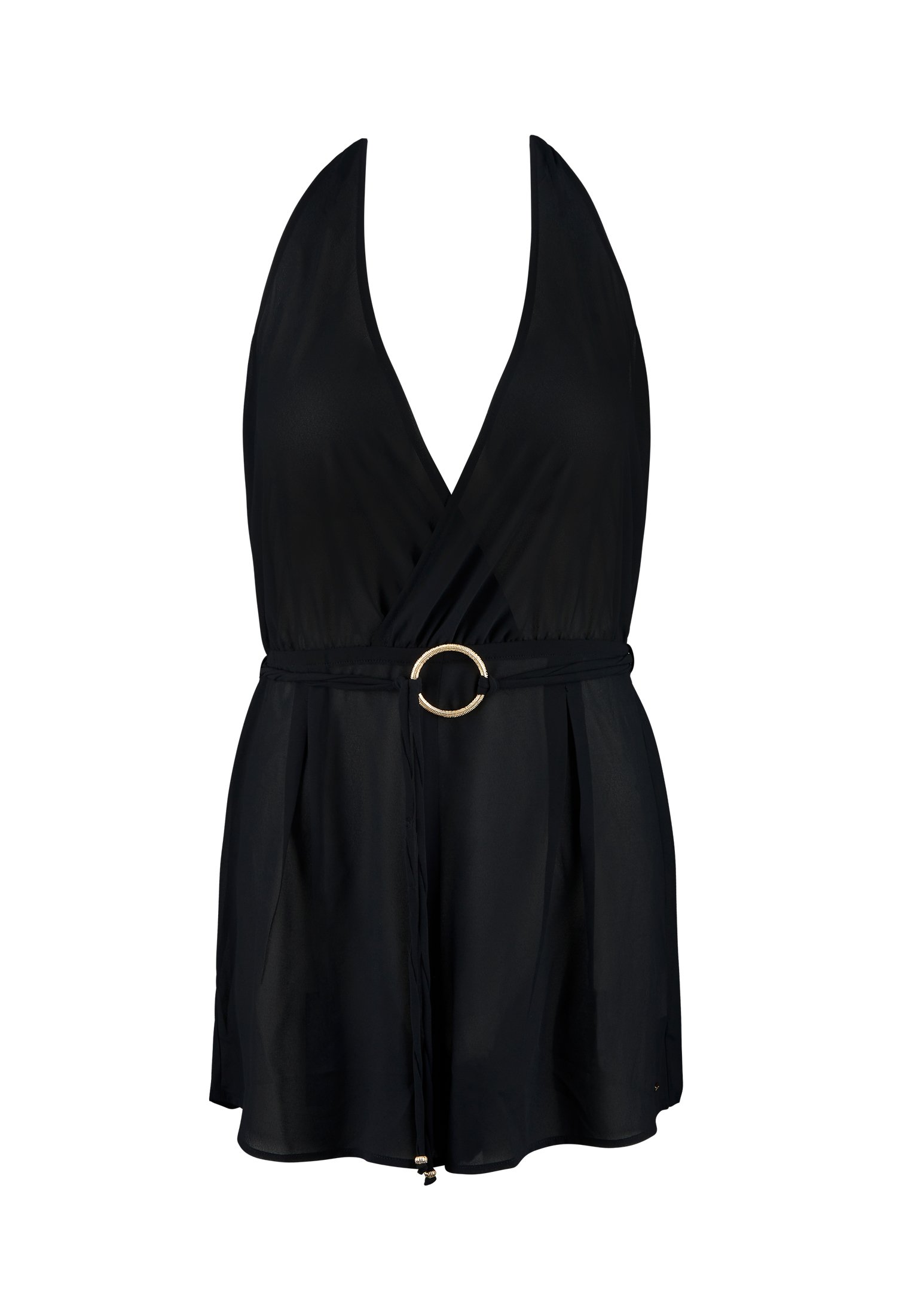 Teddy playsuit Black