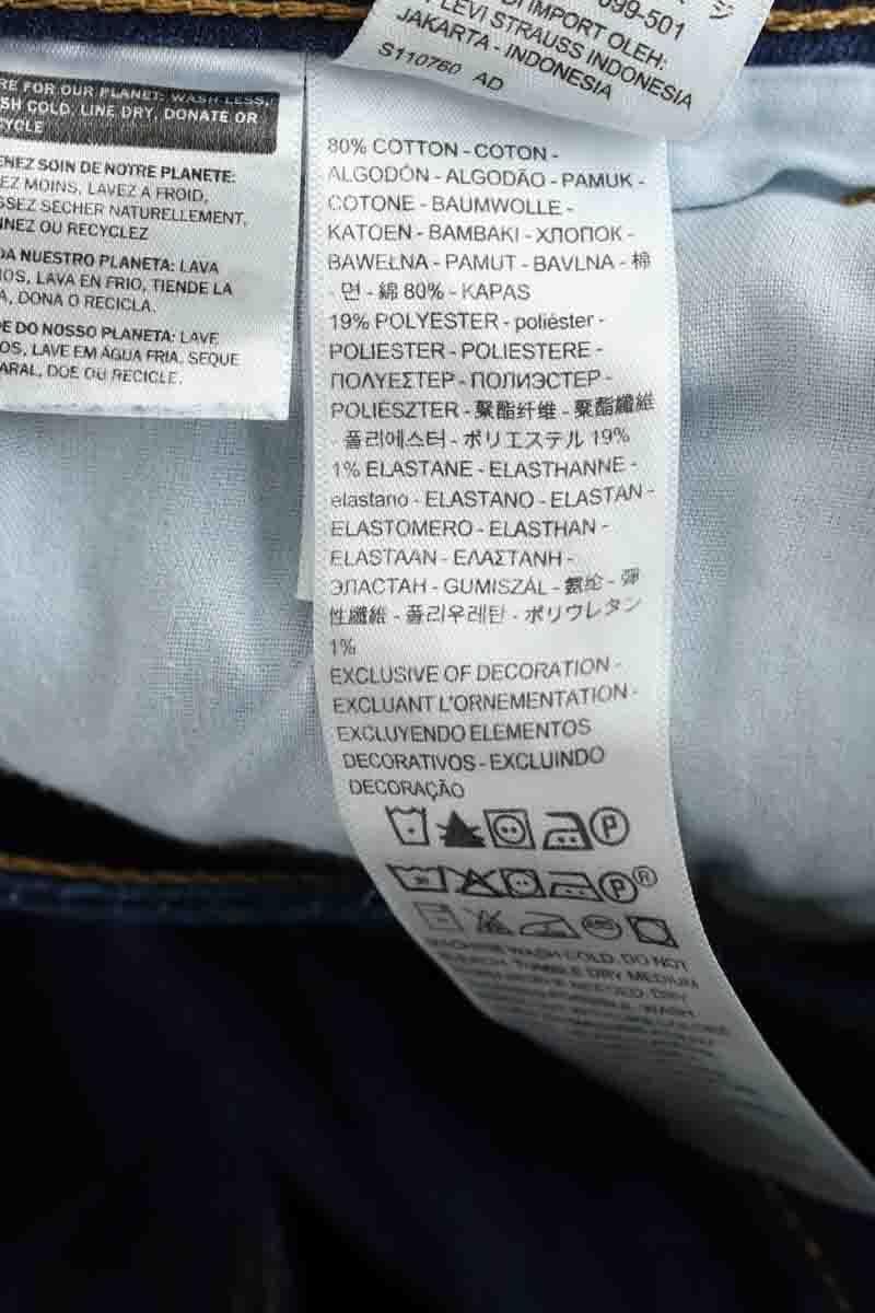 Bootcut 725 cotton jeans LEVI'S - Seconde main Blue