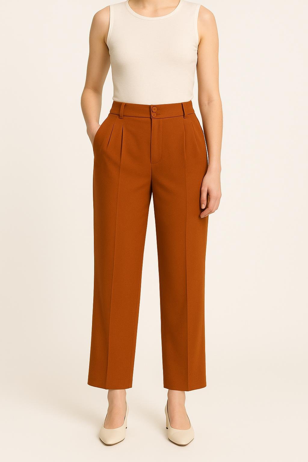 PANTS SEZANE - Seconde main Brown