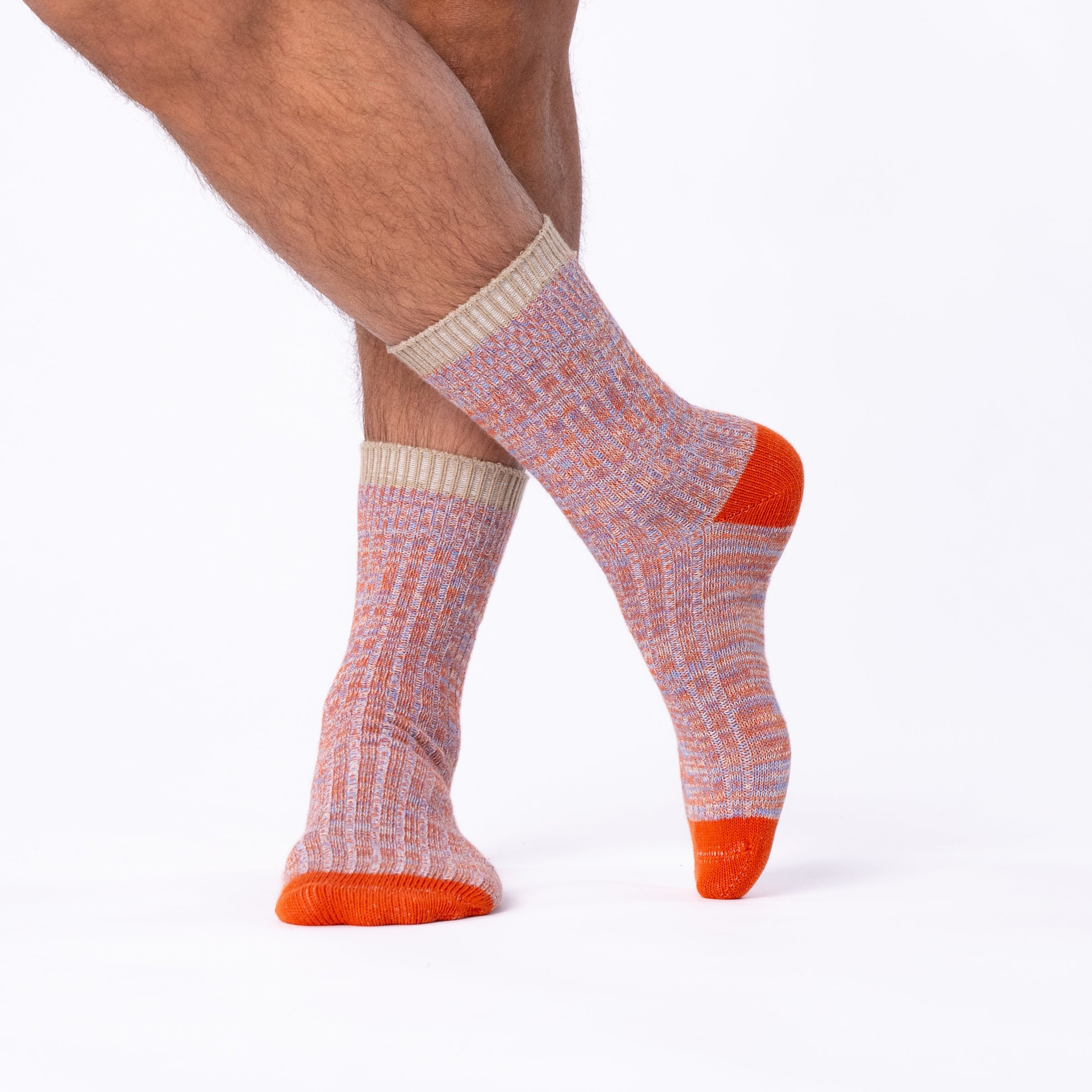 Thick cotton club socks BILLYBELT Orange