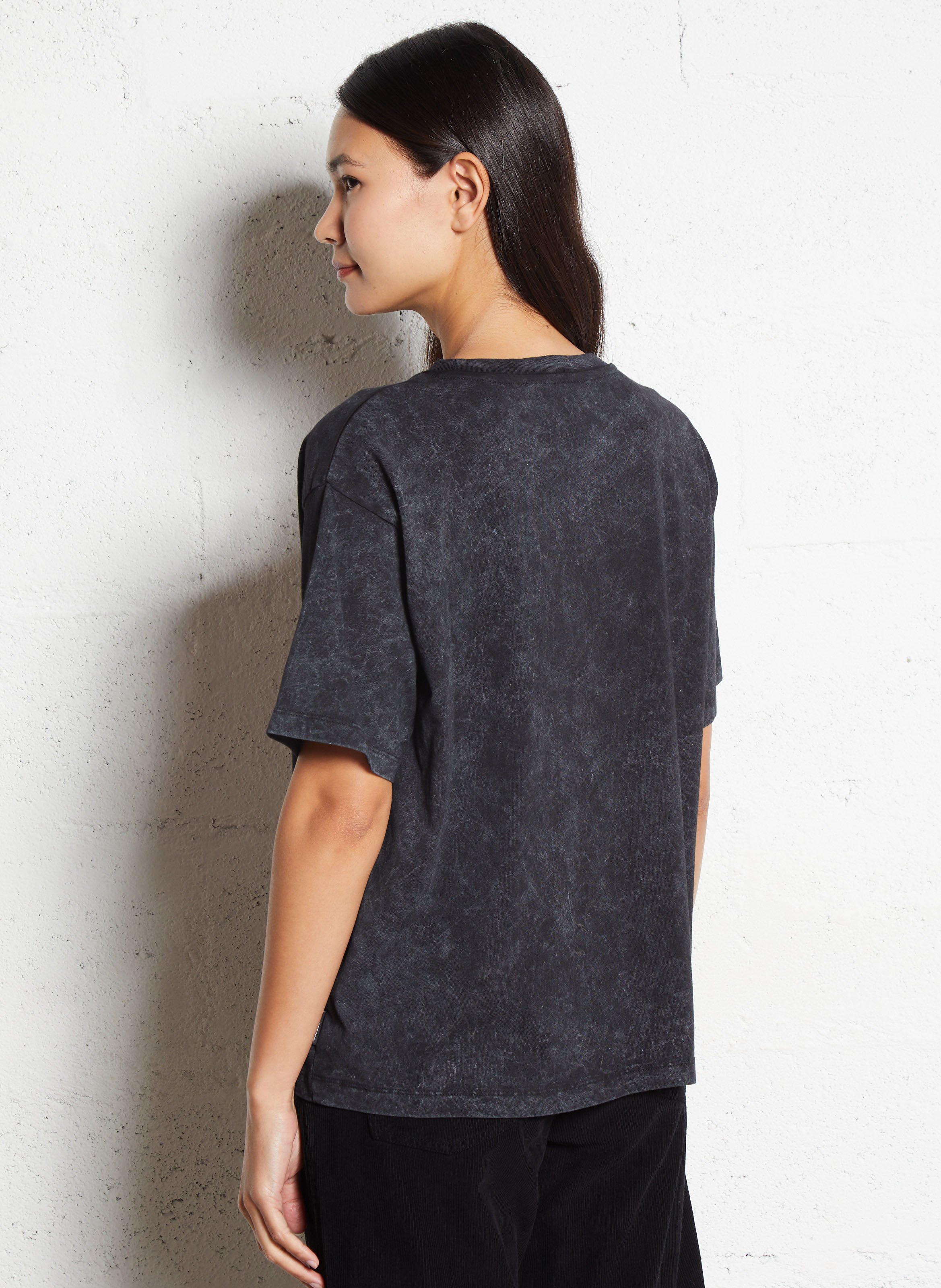 Camiliday round-neck sleeveless cotton top LE TEMPS DES CERISES Black