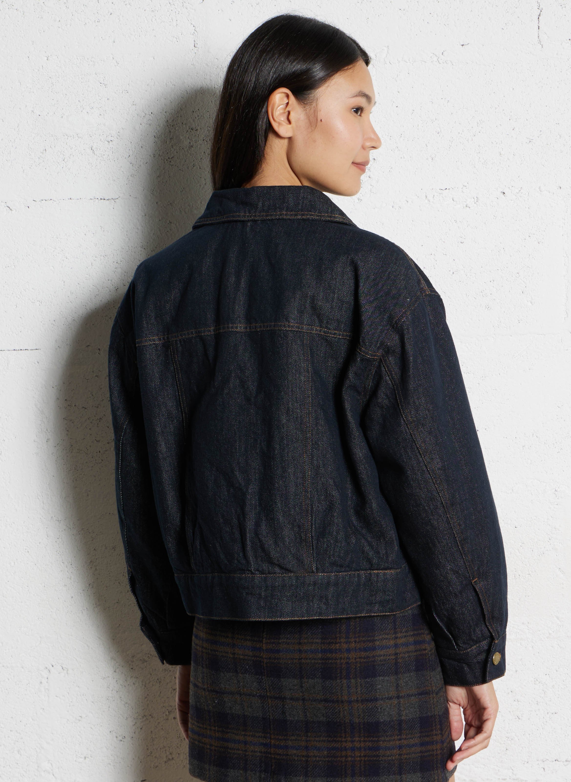 Kurze Jeansjacke THE KORNER Blau