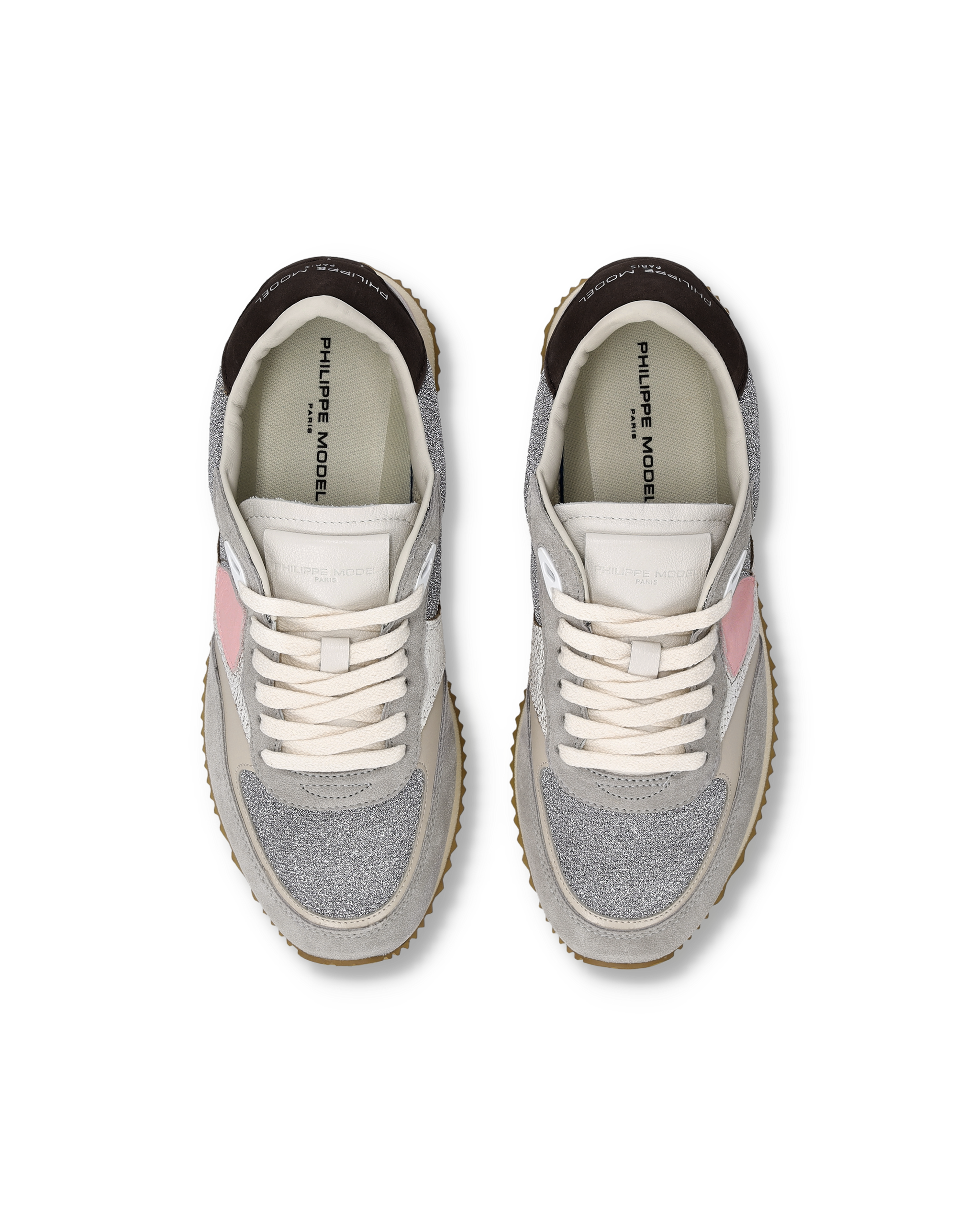 BLVILLE Running Sneakers PHILIPPE MODEL Silver