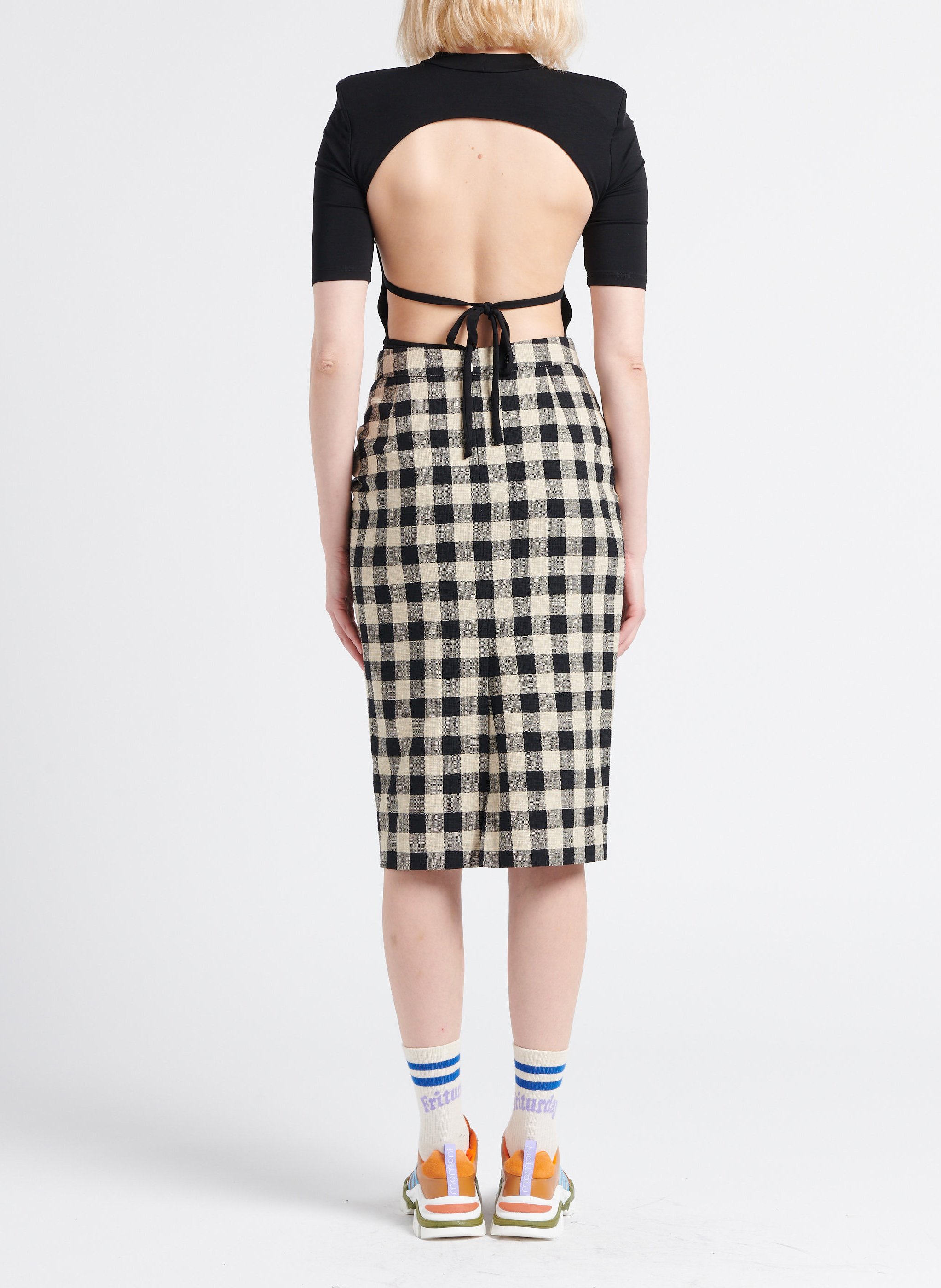 Body col montant avec dos ouvert  UNDRESS CODE Noir