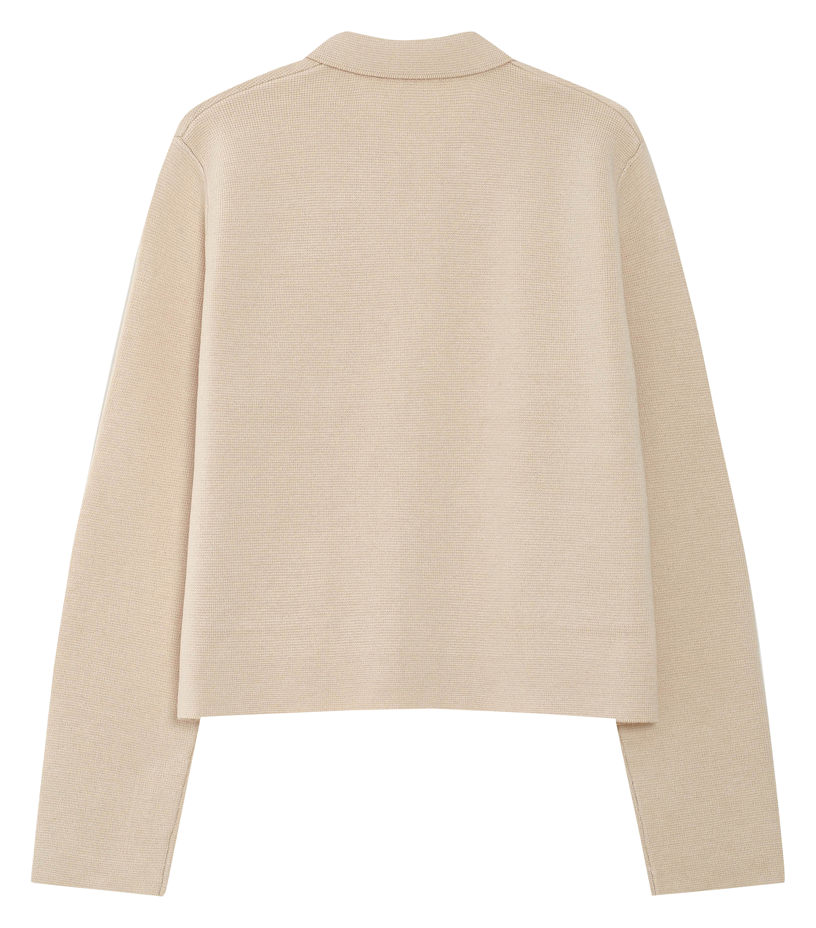 Cardigan droit col classique en maille GRACE ET MILA Marron