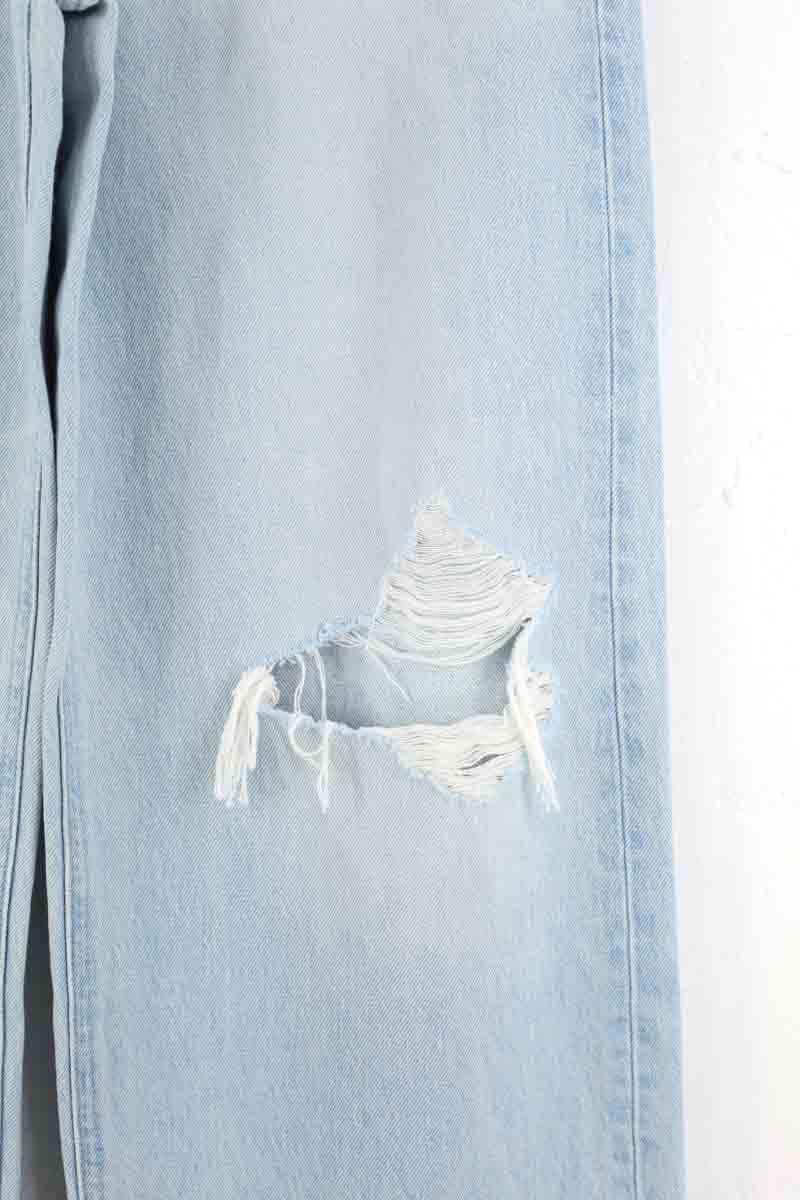 Wide trousers CALVIN KLEIN - Seconde Main Blue