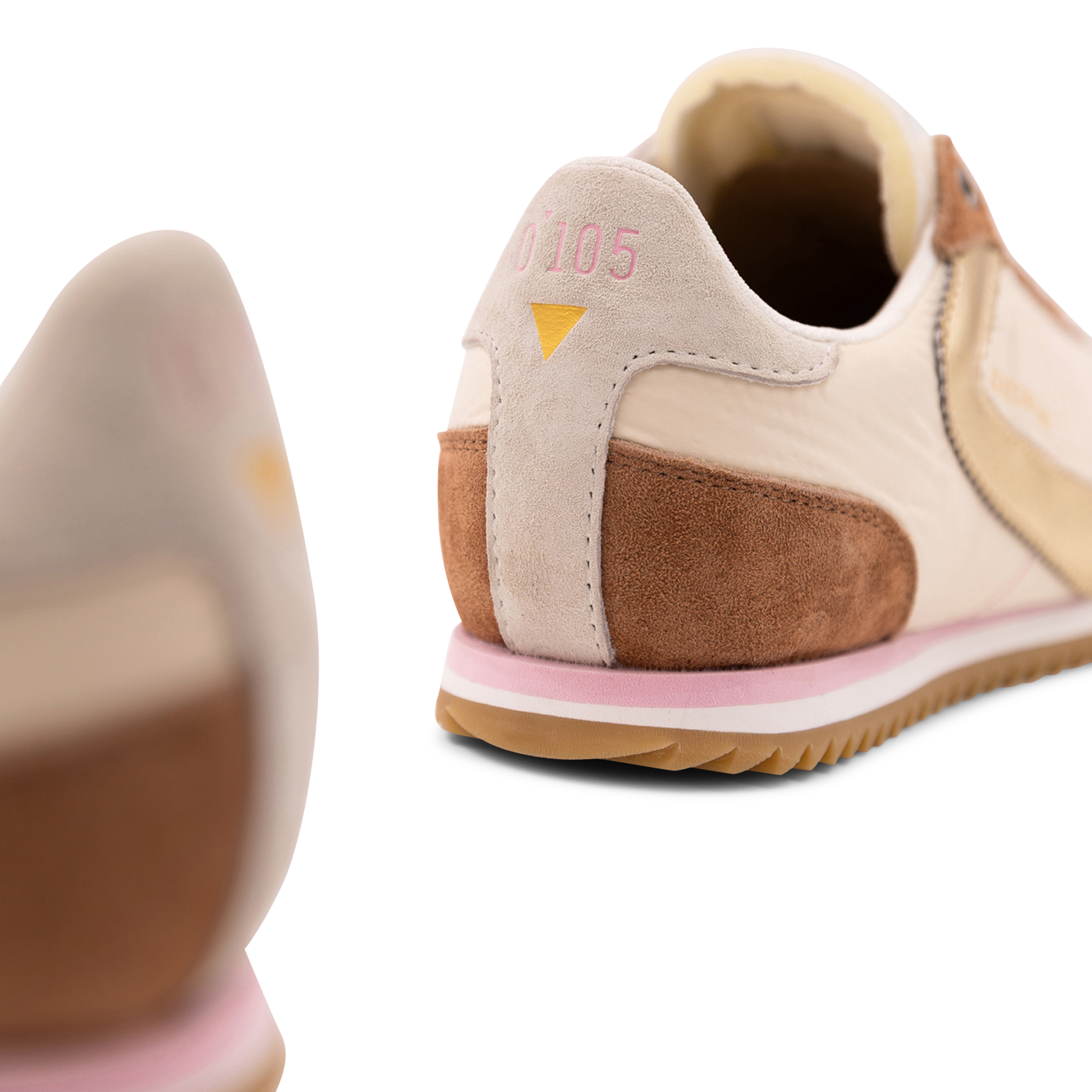 Baskets basses à lacets 0'105 Marron