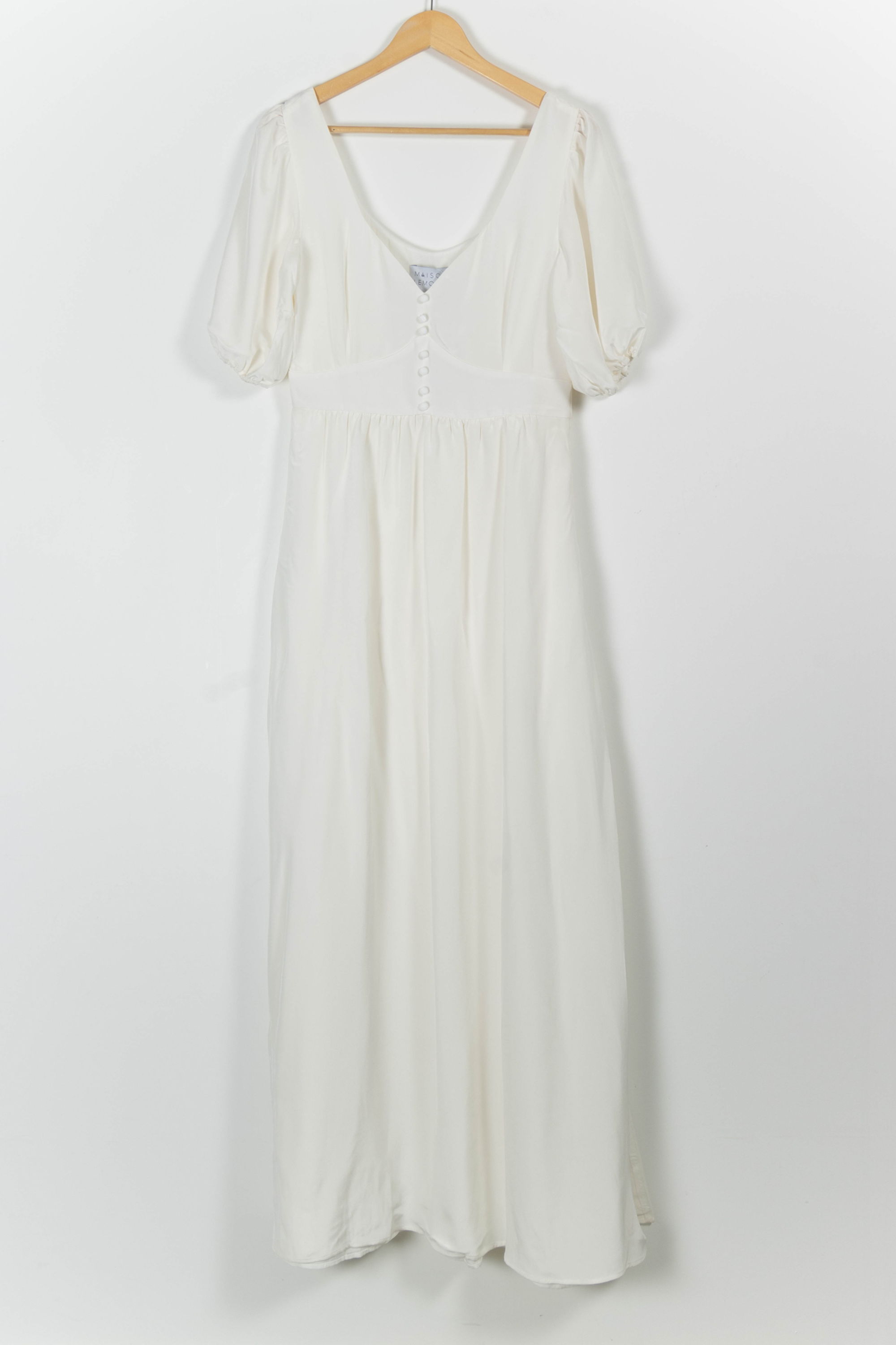 Long dress MAISON LEMOINE - Seconde main White