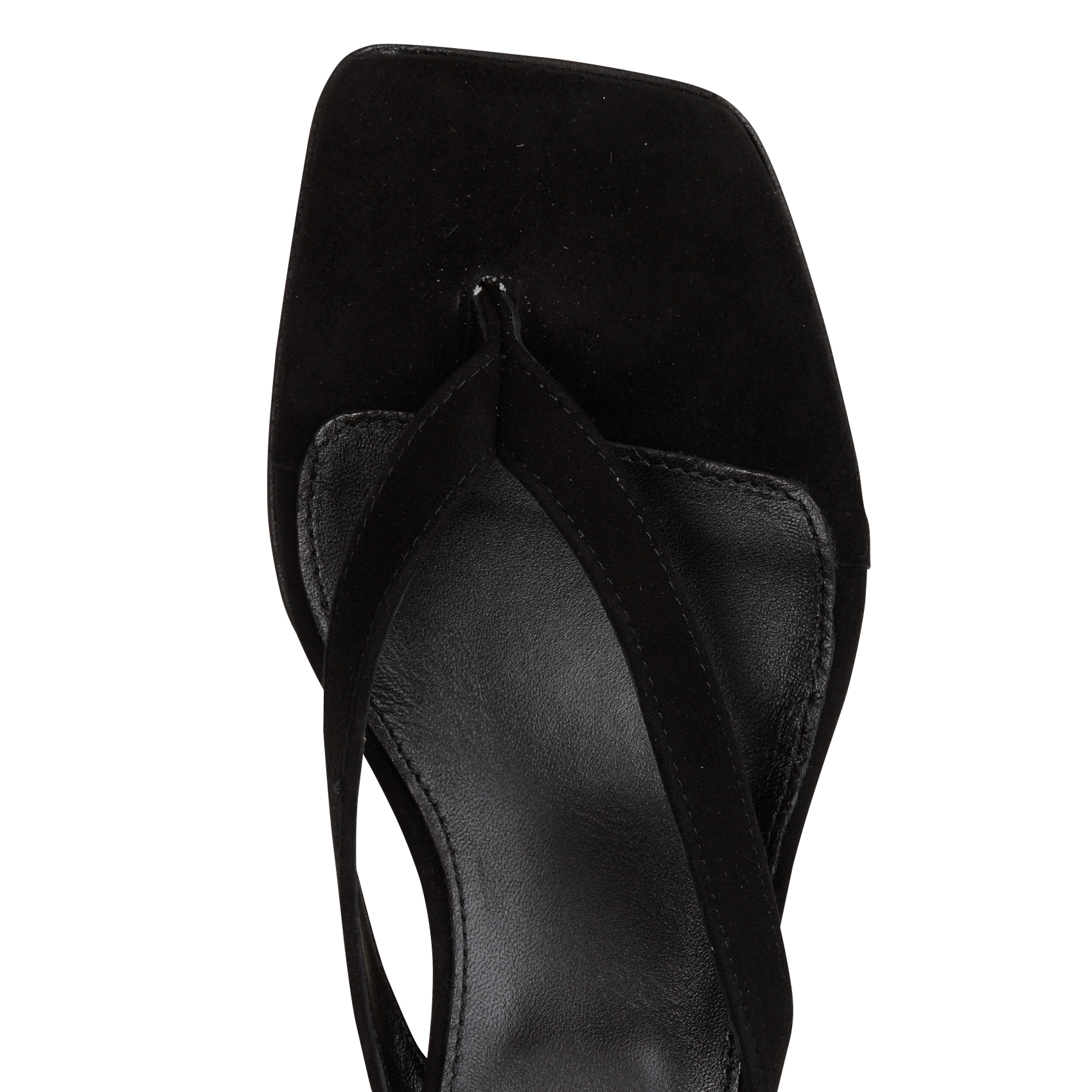Suede heeled sandals ODARE Black