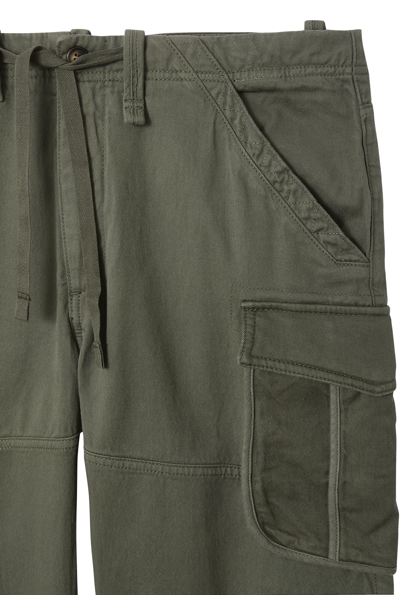 Straight-fit jeans van katoenmix CHEVIGNON Kaki