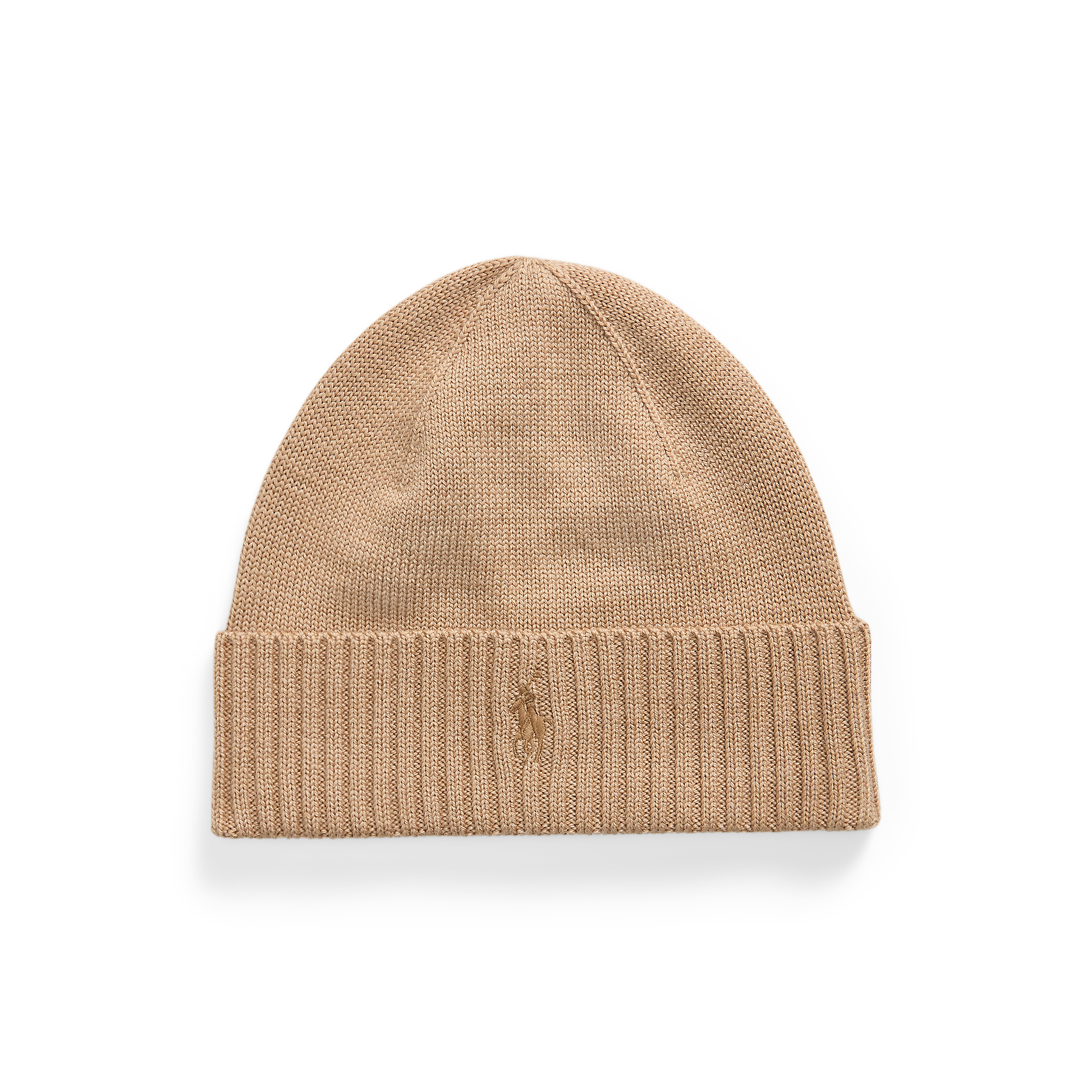 Bonnet en laine mérinos POLO RALPH LAUREN Beige