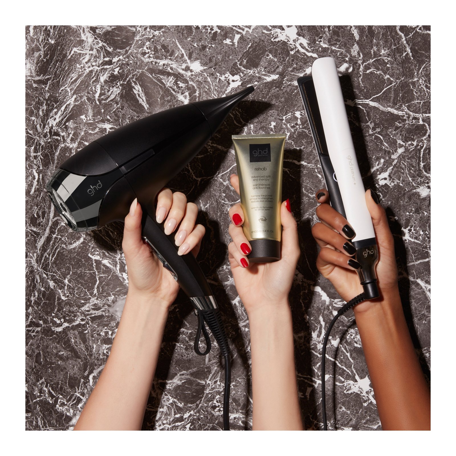 Rehab - Advanced Split End Therapy GHD Noir