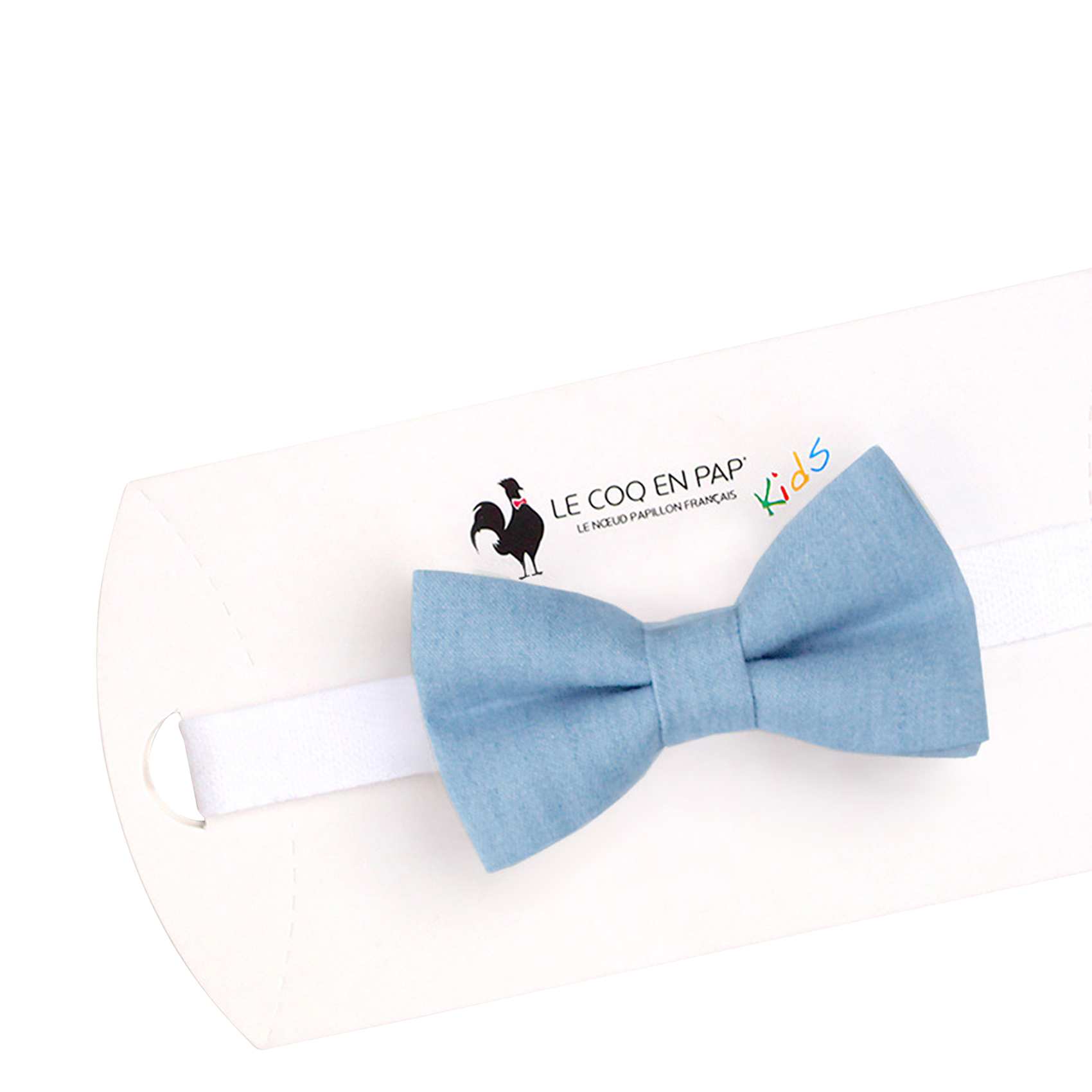 COTTON BOW-TIE LE COQ EN PAP&#039; Blue