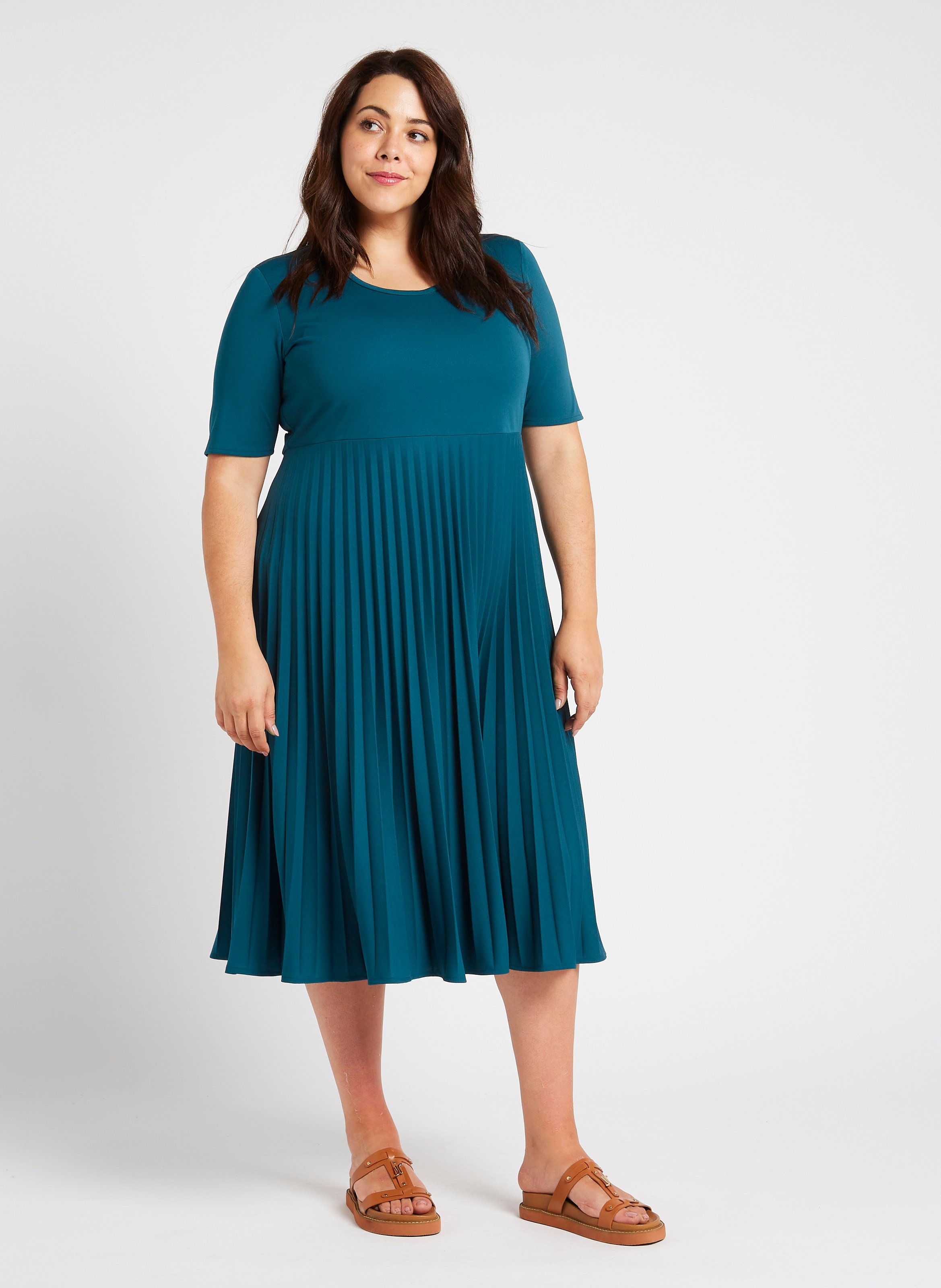 Tailliertes Midikleid PERSONA by Marina Rinaldi Grun