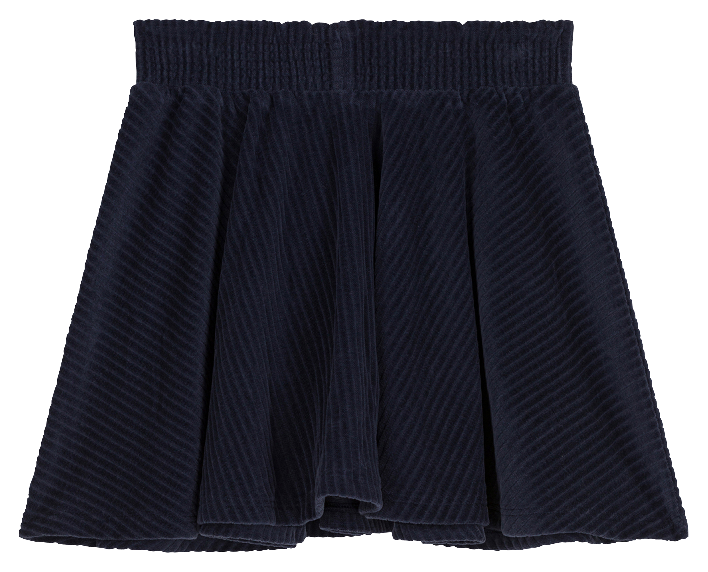 Jupe courte en coton PETIT BATEAU Bleu