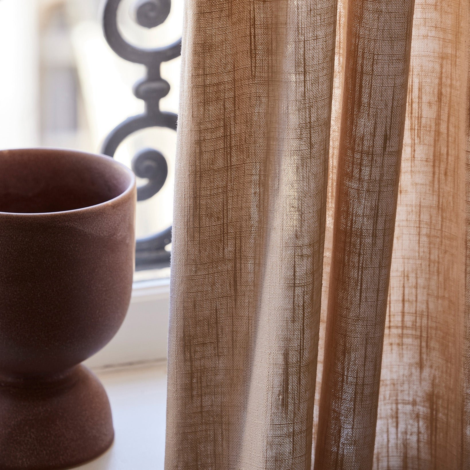 Curtain with eyelets MADURA Beige