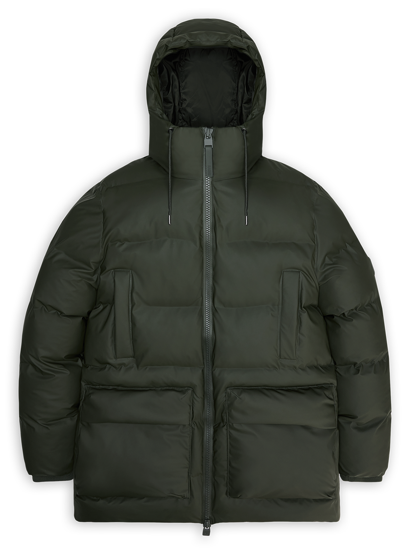 Doudoune imperméable matelassée  RAINS Vert