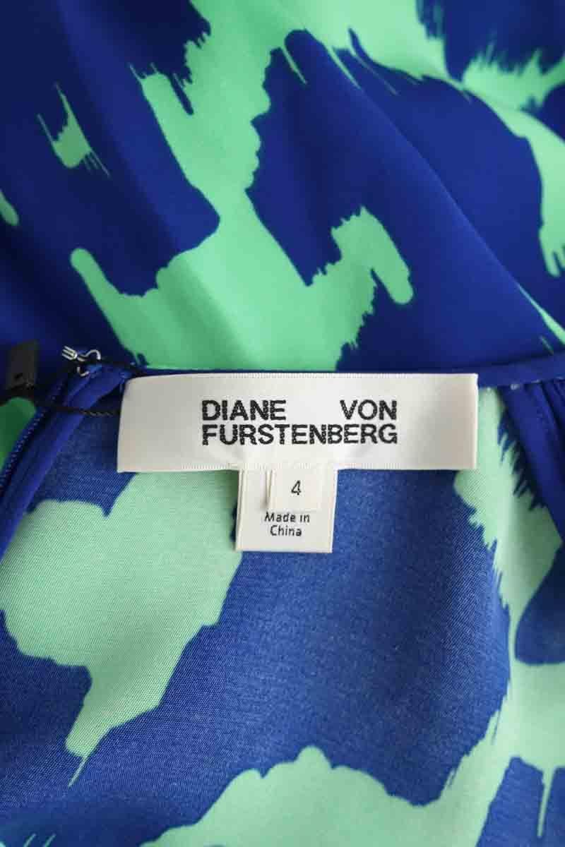 Blue dress DIANE VON FURSTENBERG - Seconde Main Blue