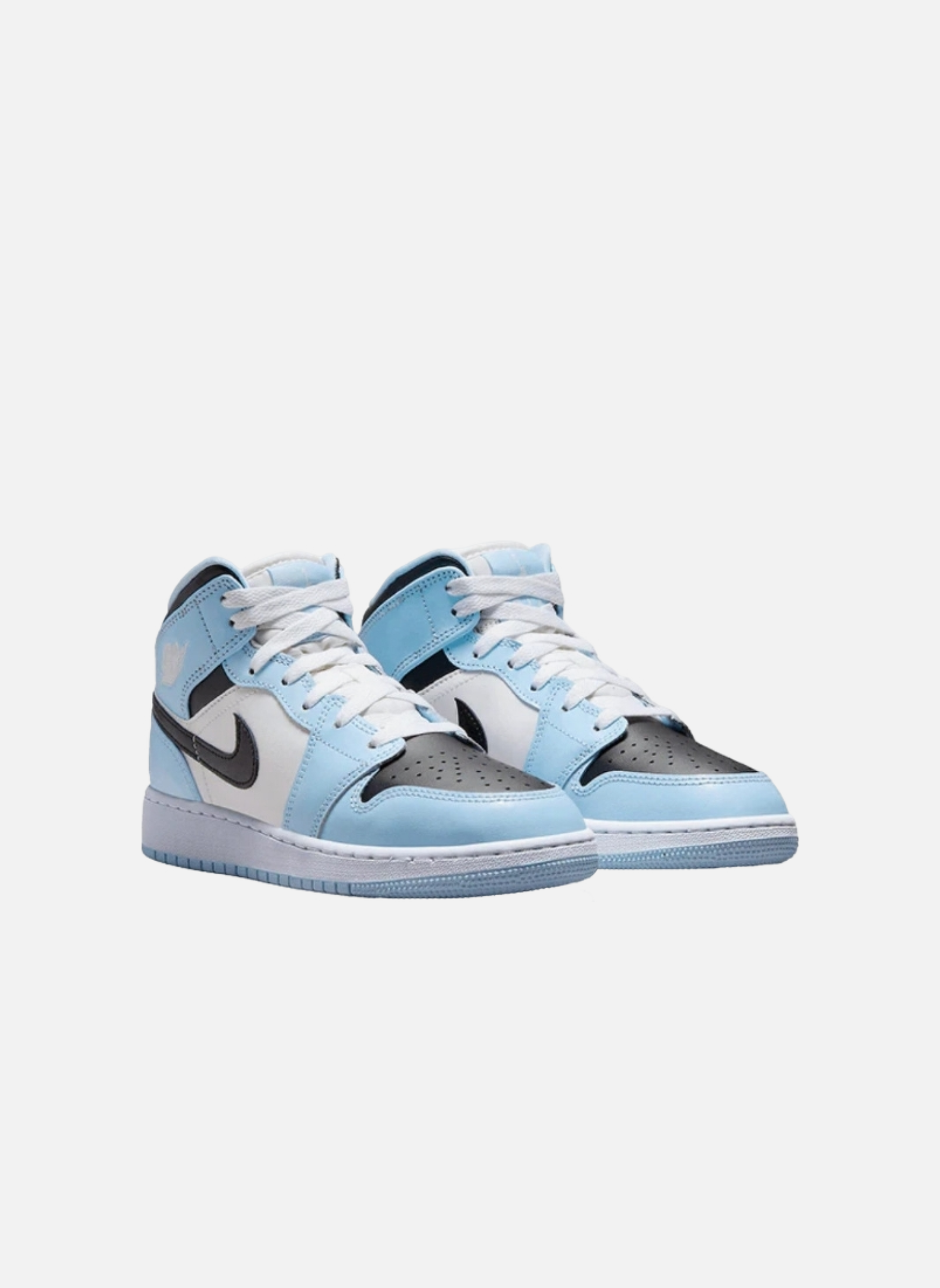 Air jordan 1 mid ice blue (2022) Jordan Black