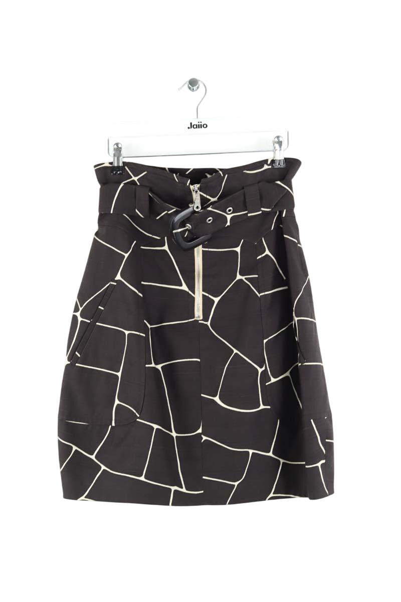 Cotton skirt KENZO - SECONDE MAIN Brown