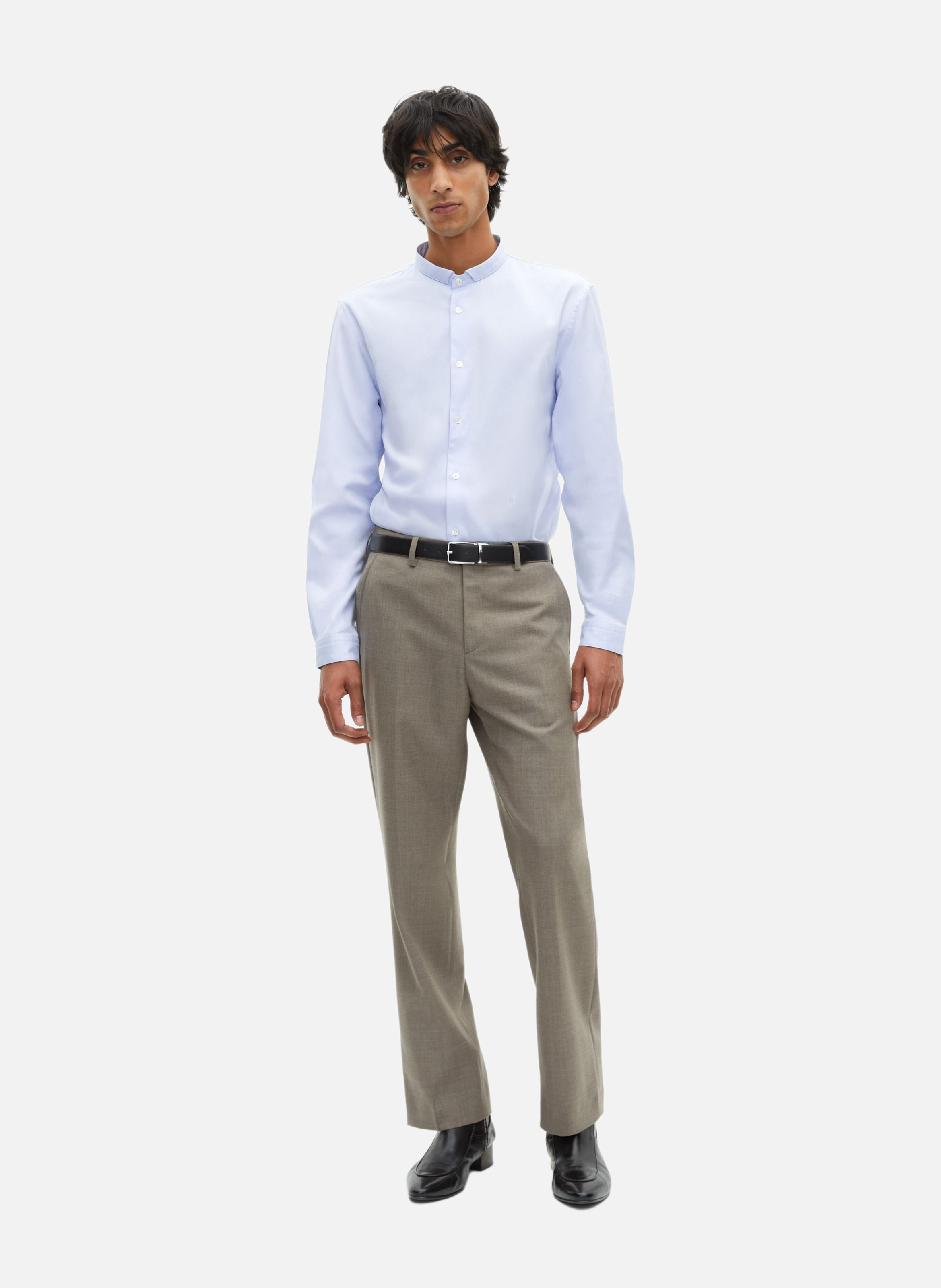 Formal shirt with officer collar THE KOOPLES Blue