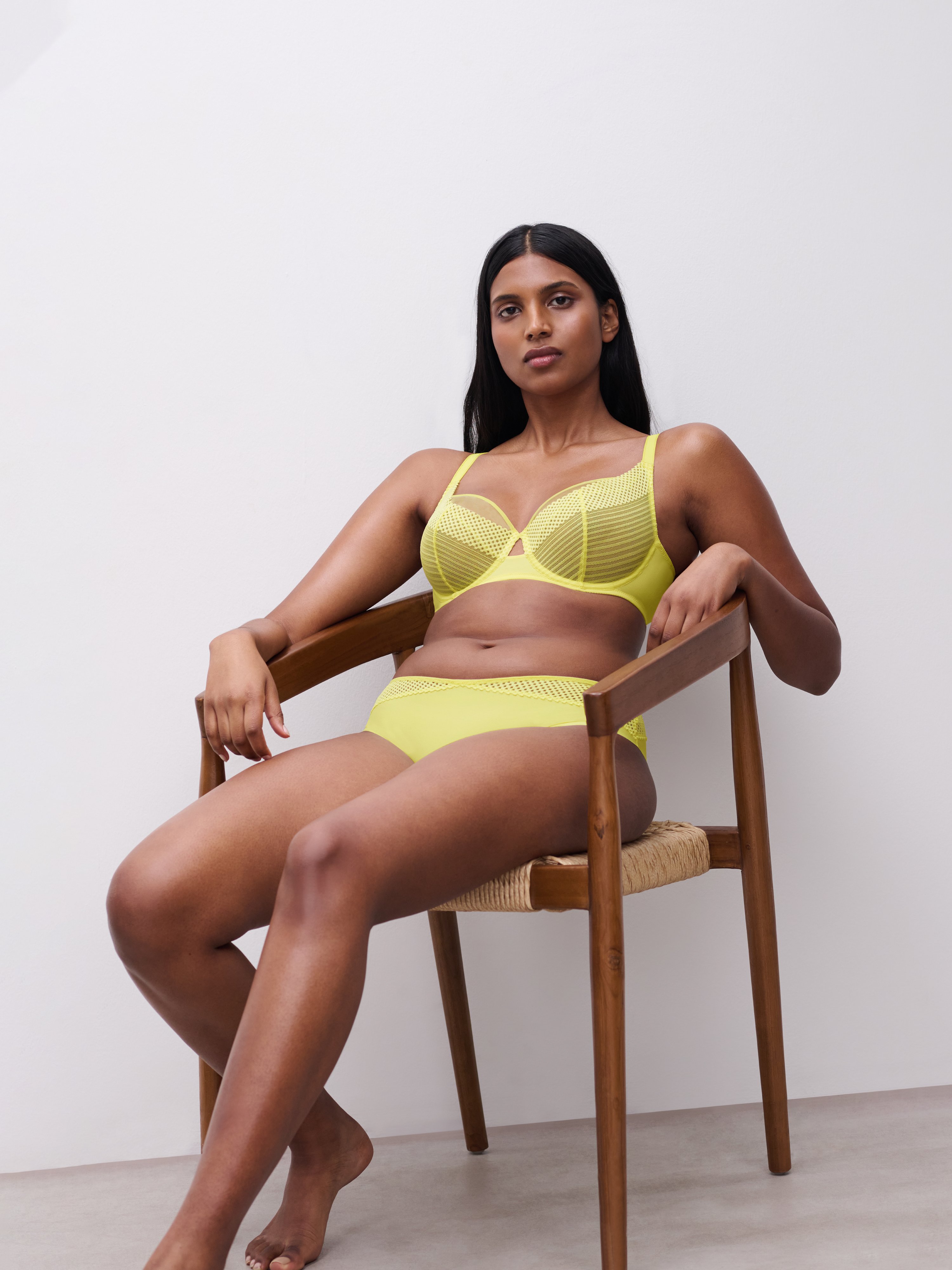 Full-cup bra Yellow