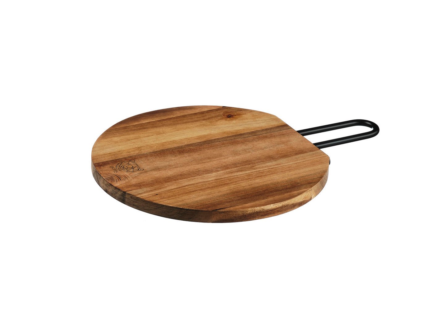 Acacia Wood Cutting Board Stine - ø26cm BJORN Brown