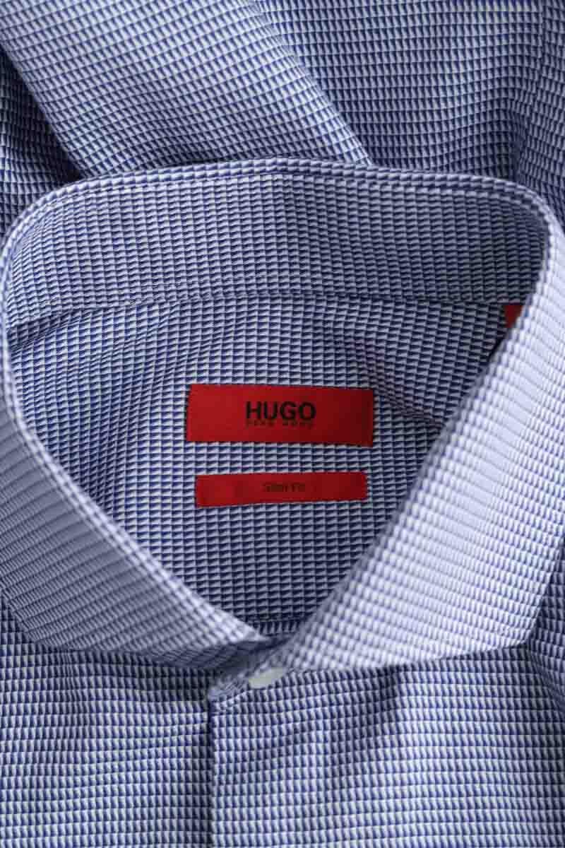 Cotton shirt BOSS - SECONDE MAIN Blue